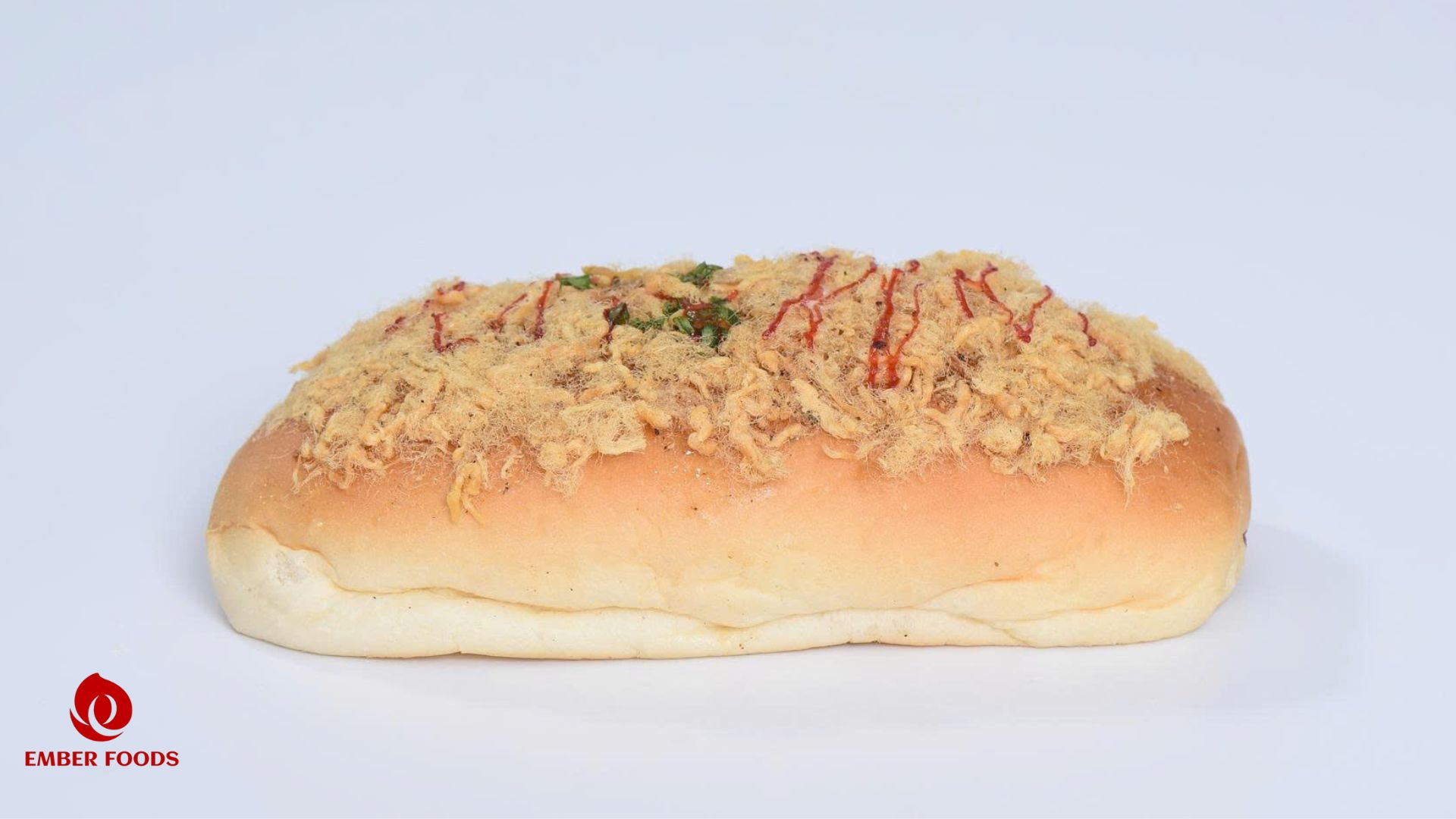 Bánh mì pate chà bông nhà phân phối bánh giá sỉ ember Foods Pate and shredded pork bread, wholesale bread distributor ember Foods