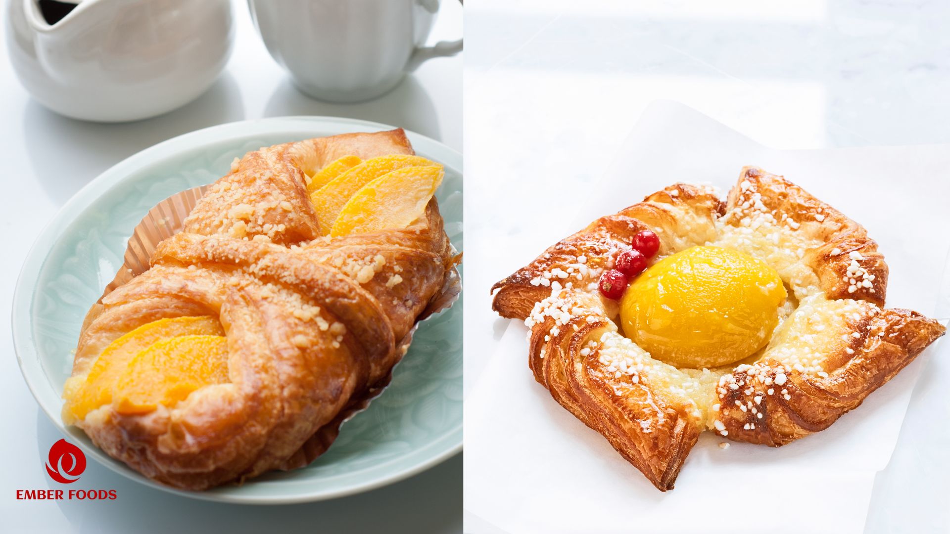 Nhà phân phối Bánh Danish đào giá sỉ cho chuỗi cửa hàng tiện lợi Distributor of Peach Danish Cake at wholesale price for convenience store chain