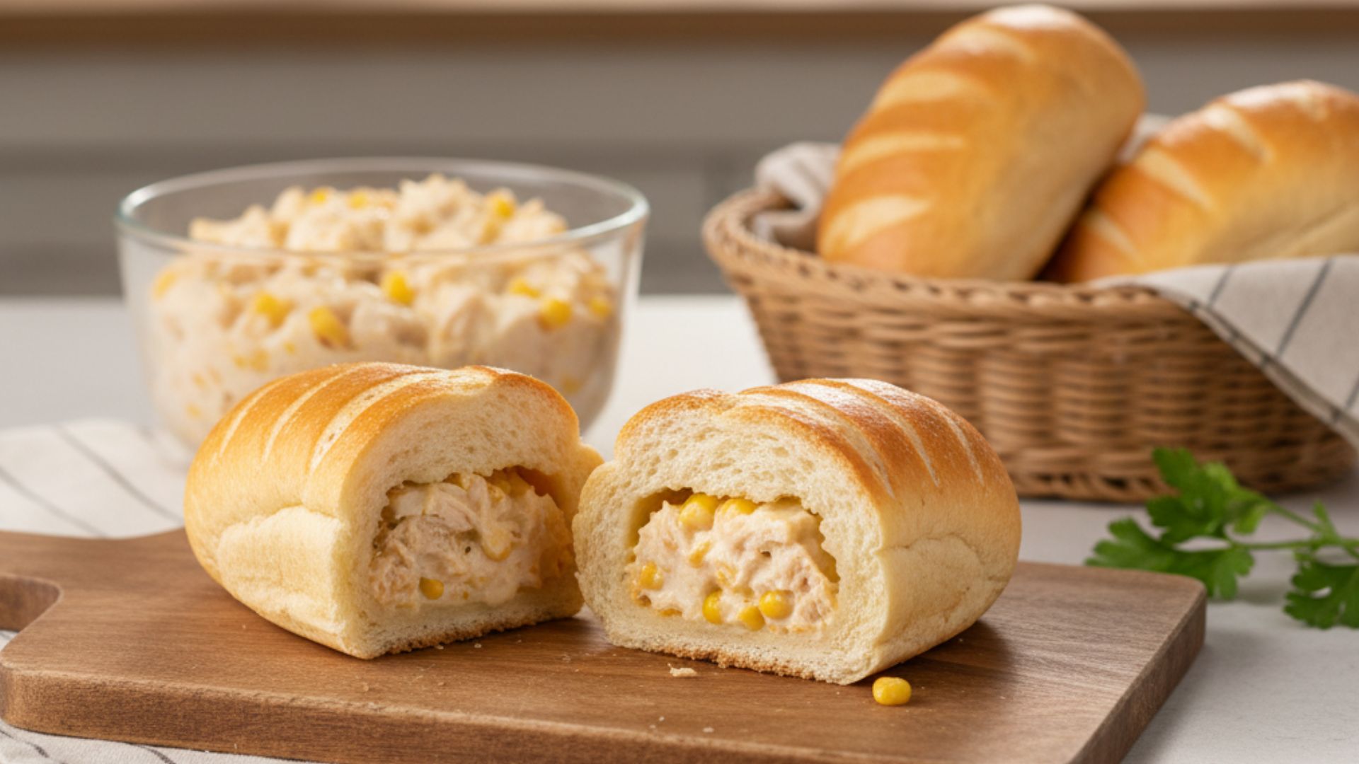 Nhà phân phối bánh mì gà giá sỉ B2B cho trường học căn tin B2B wholesale chicken bread distributor for school canteens