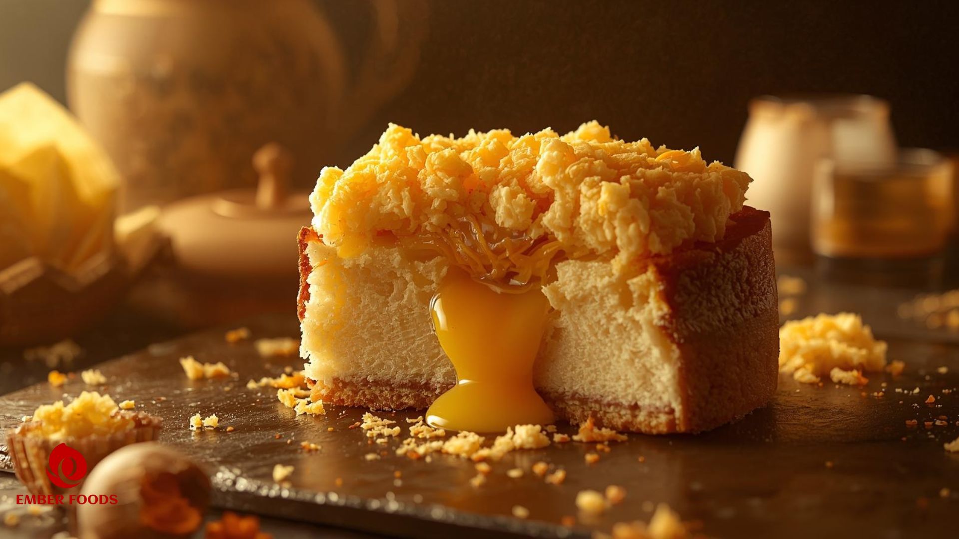 Bánh Mì Chà Bông Trứng Muối giá sỉ cho chuỗi coffee Salted Egg Floss Bread wholesale price for coffee chain