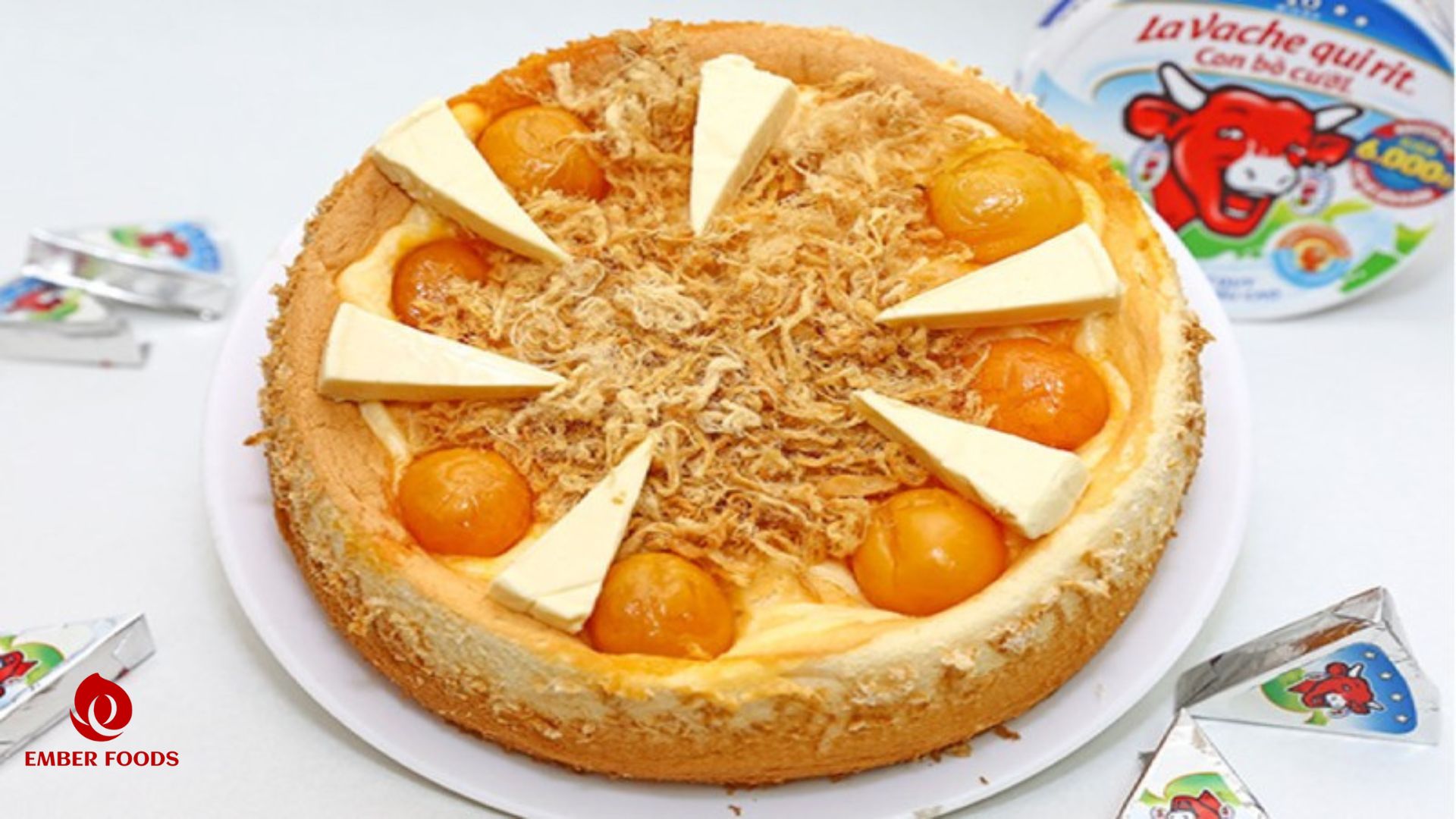Bánh Mì Chà Bông Trứng Muối giá sỉ cho chuỗi nhà hàng Salted Egg Floss Bread wholesale price for restaurant chains