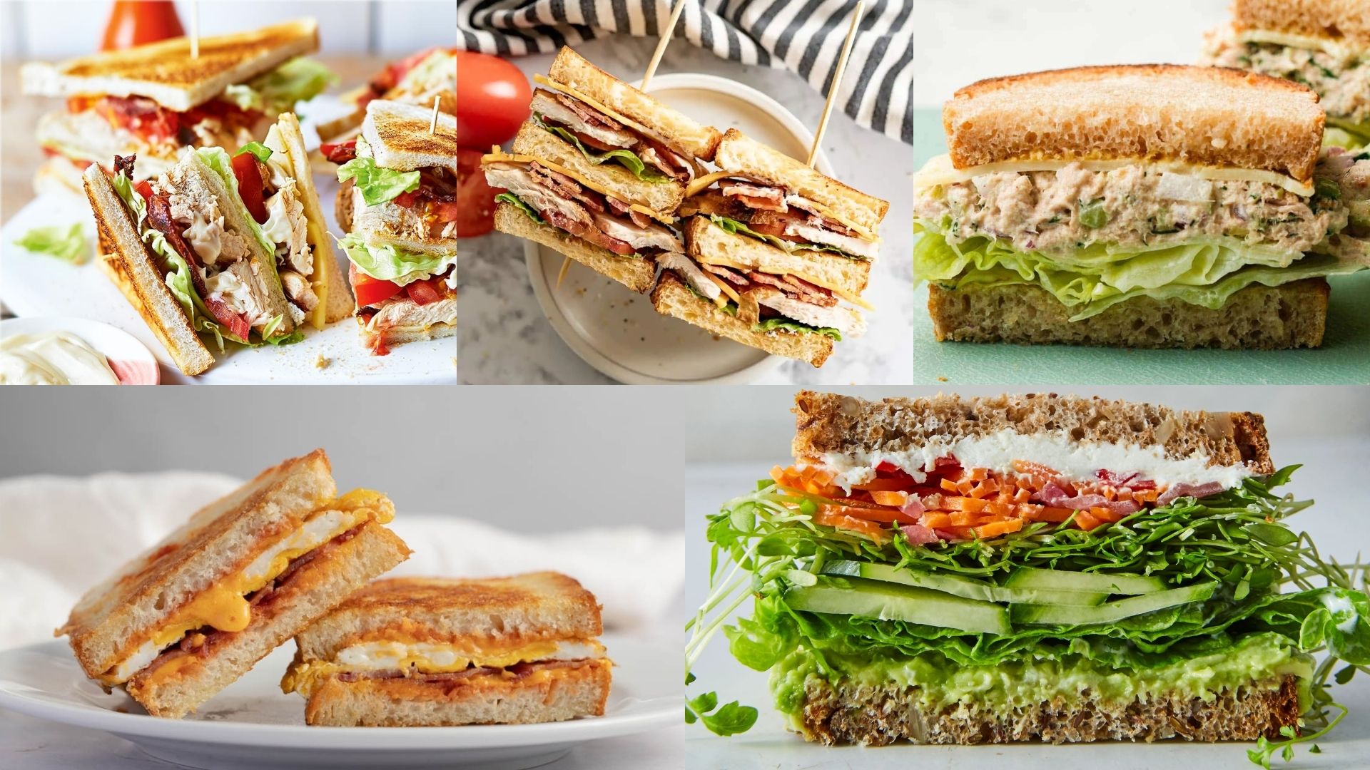 Những loại bánh sandwich được ưa chuộng nhất trong các quán coffee - The most popular sandwiches in coffee shops