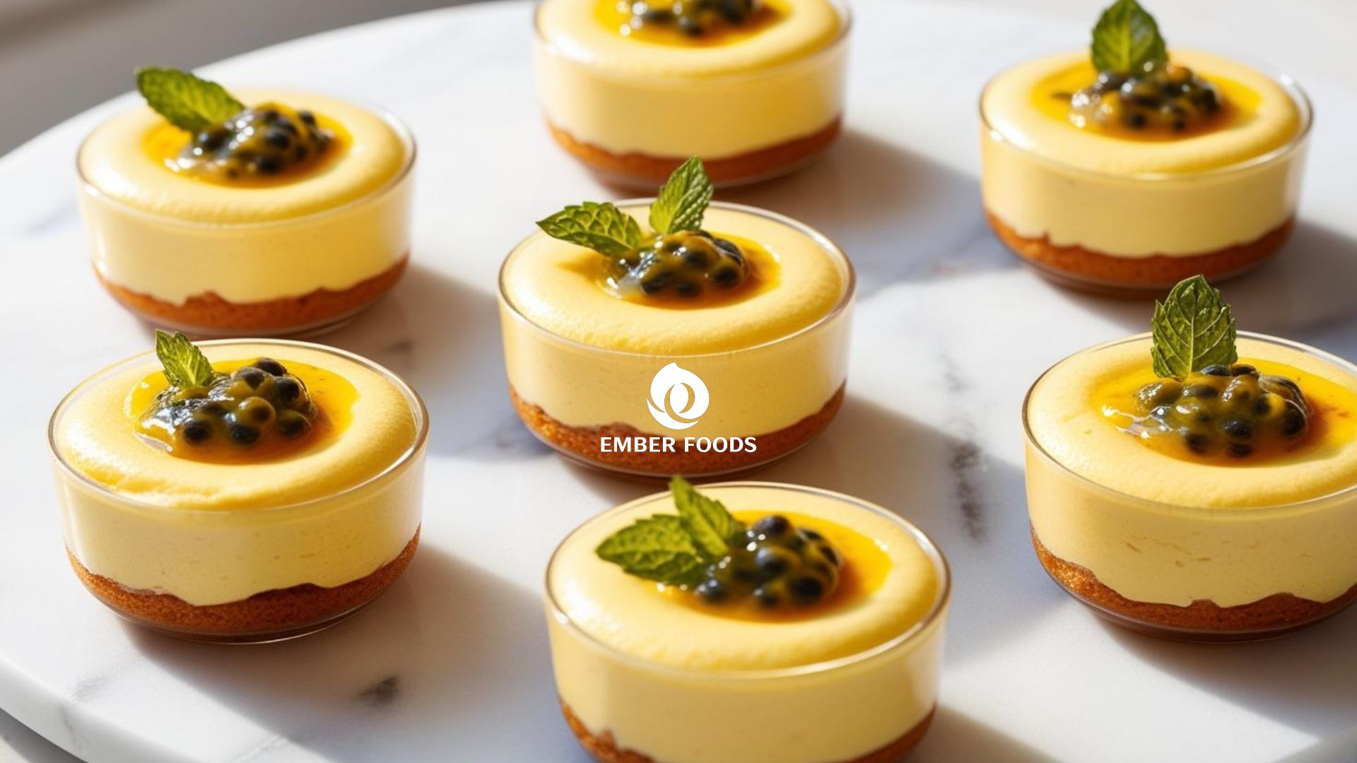 Bánh mousse chanh dây Ember Foods giá sỉ