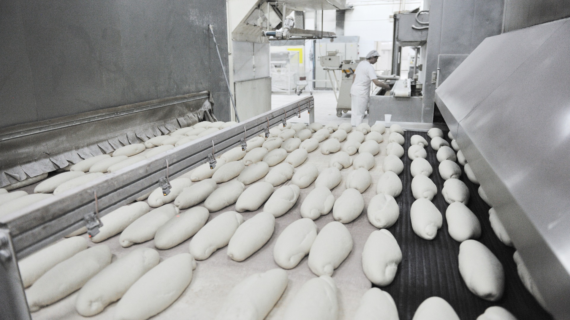 Nhân viên làm bánh của nhà Xưởng Ember Foods - Bakery staff at Ember Foods Factory