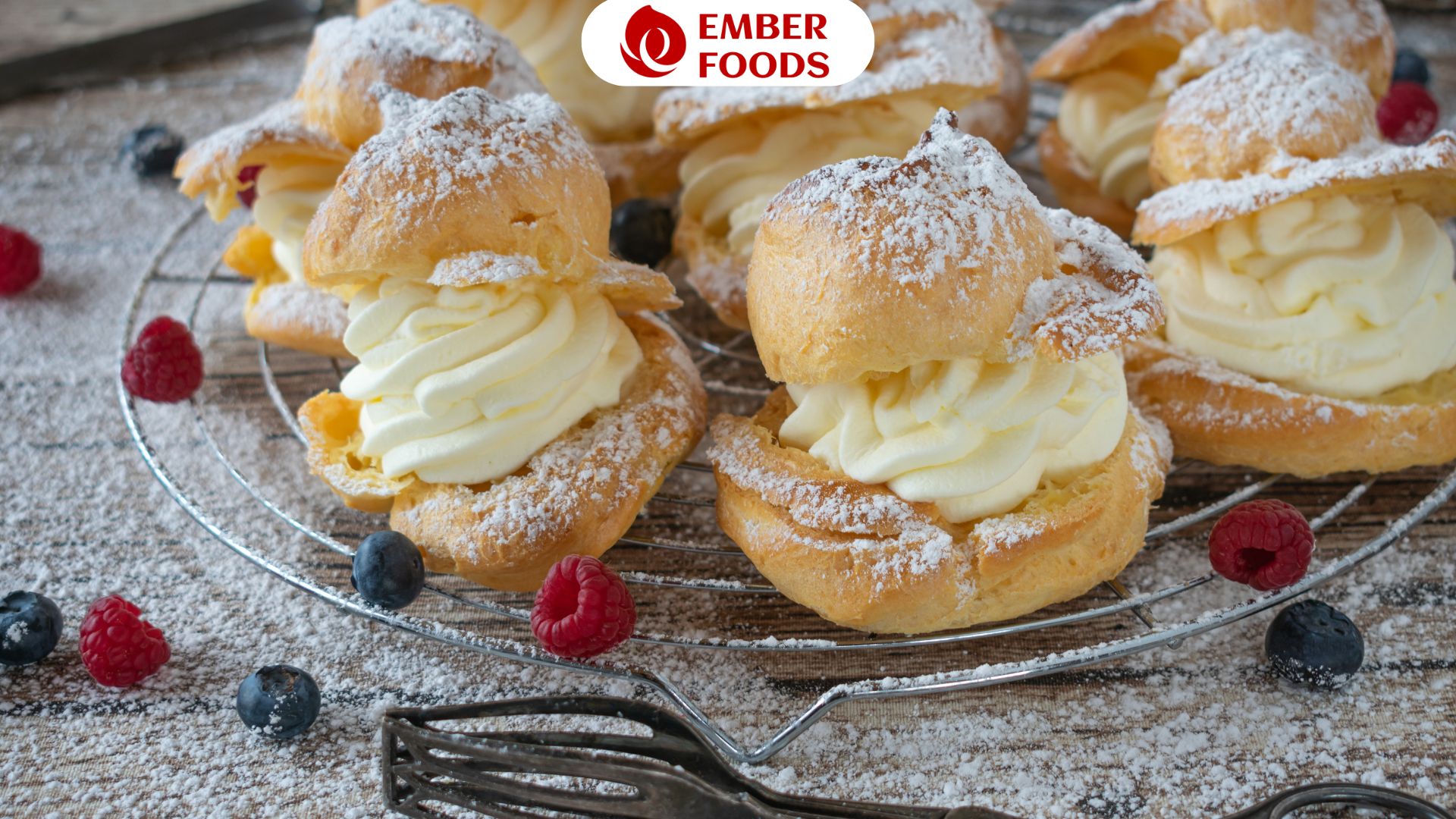 Why are durian cream puffs a considerable choice for coffee shops
