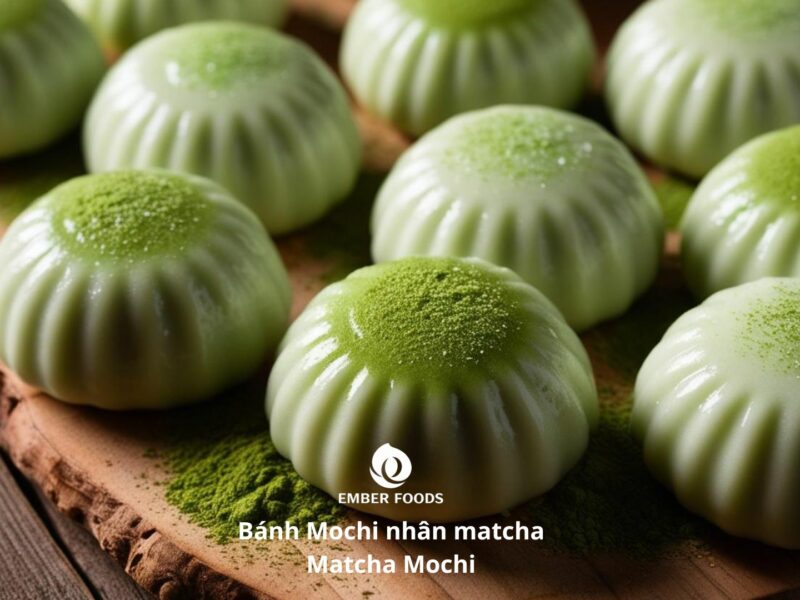 Bánh Mochi nhân matcha giá sỉ - wholesale Matcha Mochi