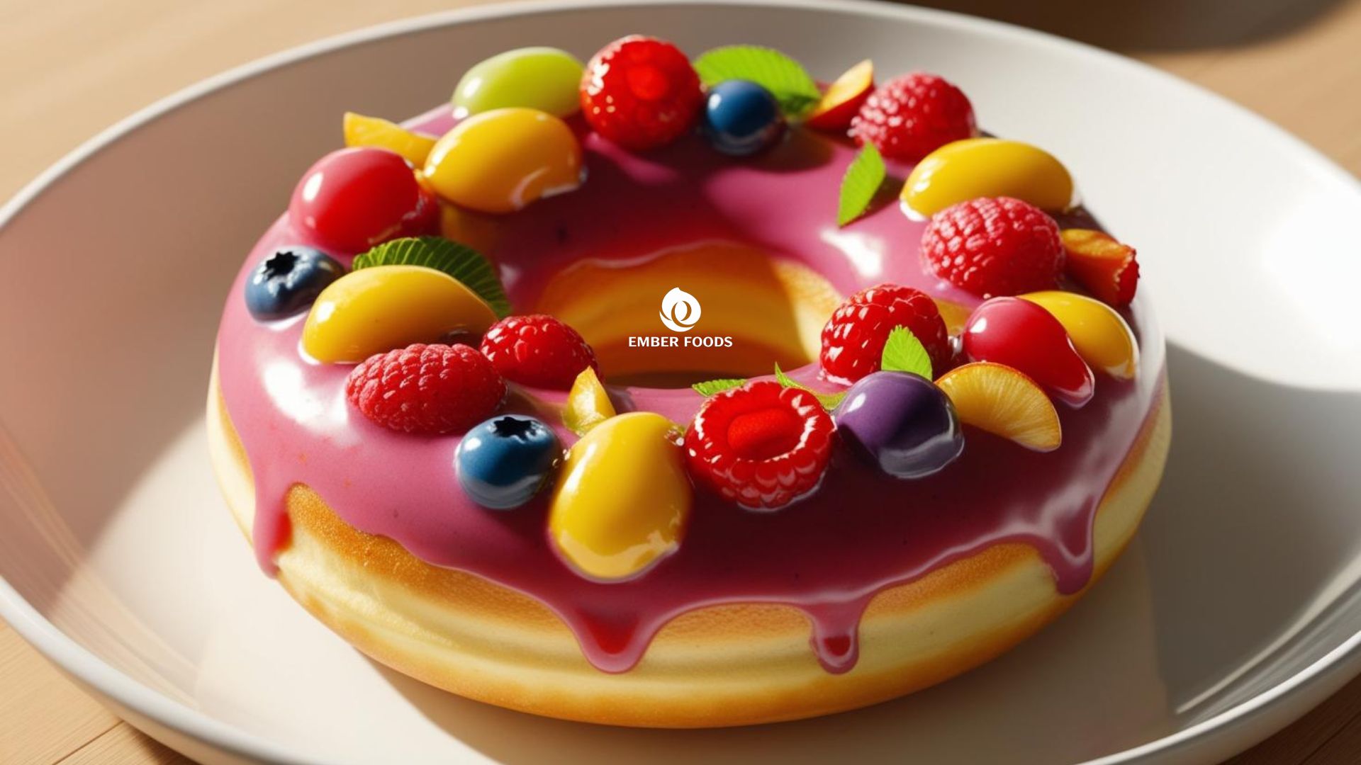 Bánh Donut vị trái cây giá sỉ