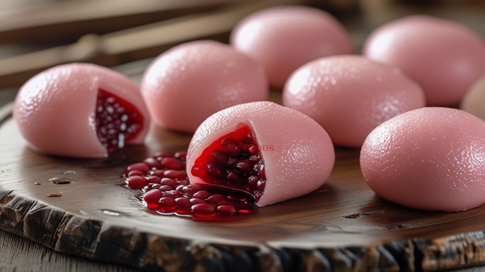Nhà phân phối bánh mochi đậu đỏ giá sỉ cho căn tin TPHCM - Distributor of red bean mochi cake at wholesale price for canteens in HCMC