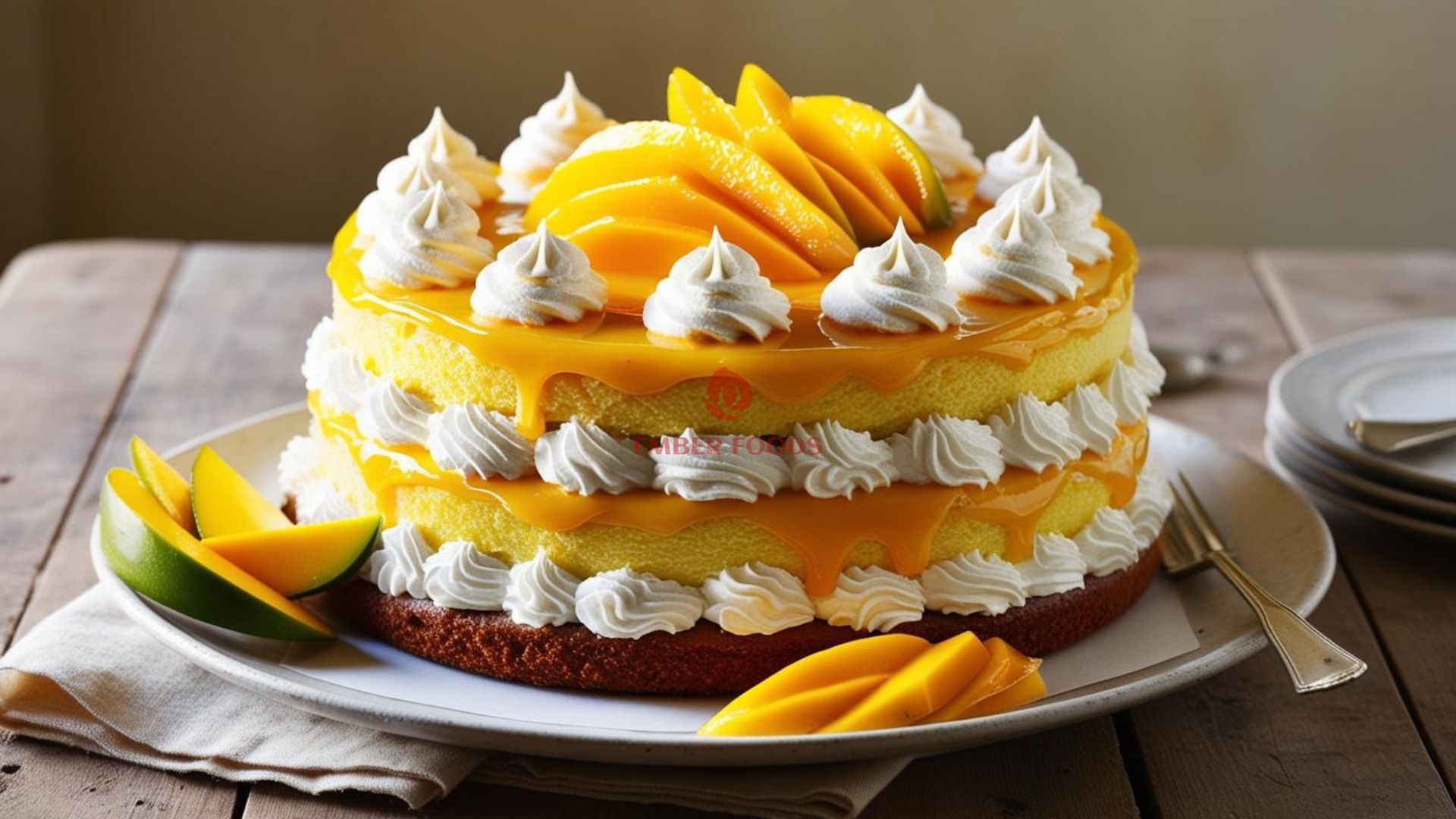 Nhà phân phối bánh mousse xoài giá sỉ B2B - B2B wholesale mango mousse cake distributor
