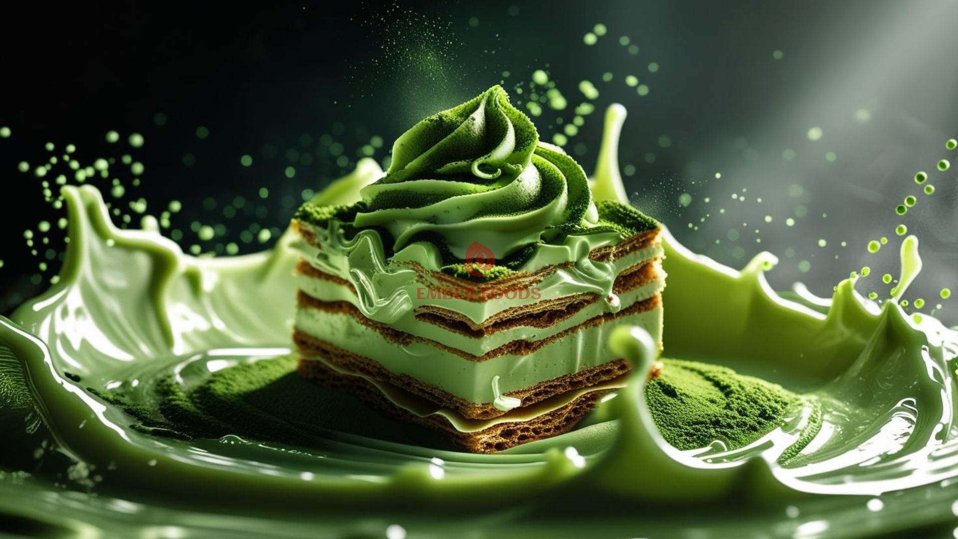Nhà phân phối bánh tiramisu trà xanh cho Trường học, căn tin - Distributor of green tea tiramisu cake for schools and canteens