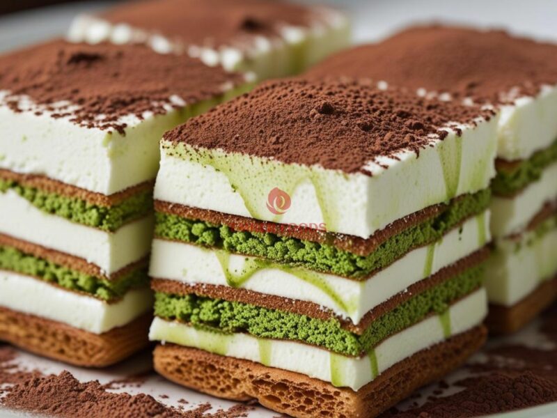 Nhà phân phối bánh tiramisu trà xanh giá sỉ B2B - Distributor of green tea tiramisu cake at wholesale price B2B