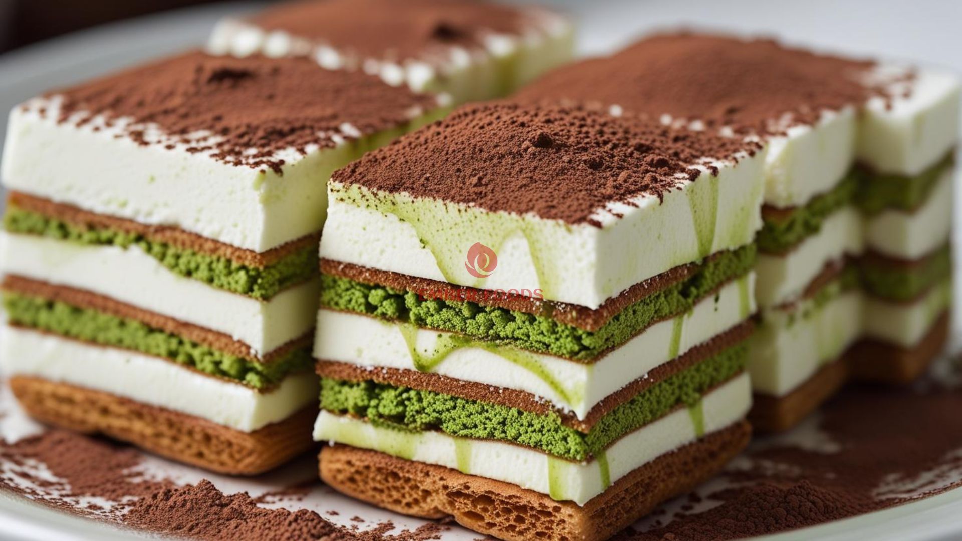 Nhà phân phối bánh tiramisu trà xanh giá sỉ B2B - Distributor of green tea tiramisu cake at wholesale price B2B