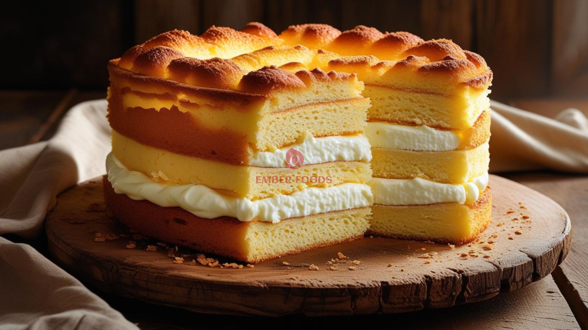 bánh bông lan phô mai giá sỉ cho Quán trà sữa - Wholesale cheese sponge cake for milk tea shop