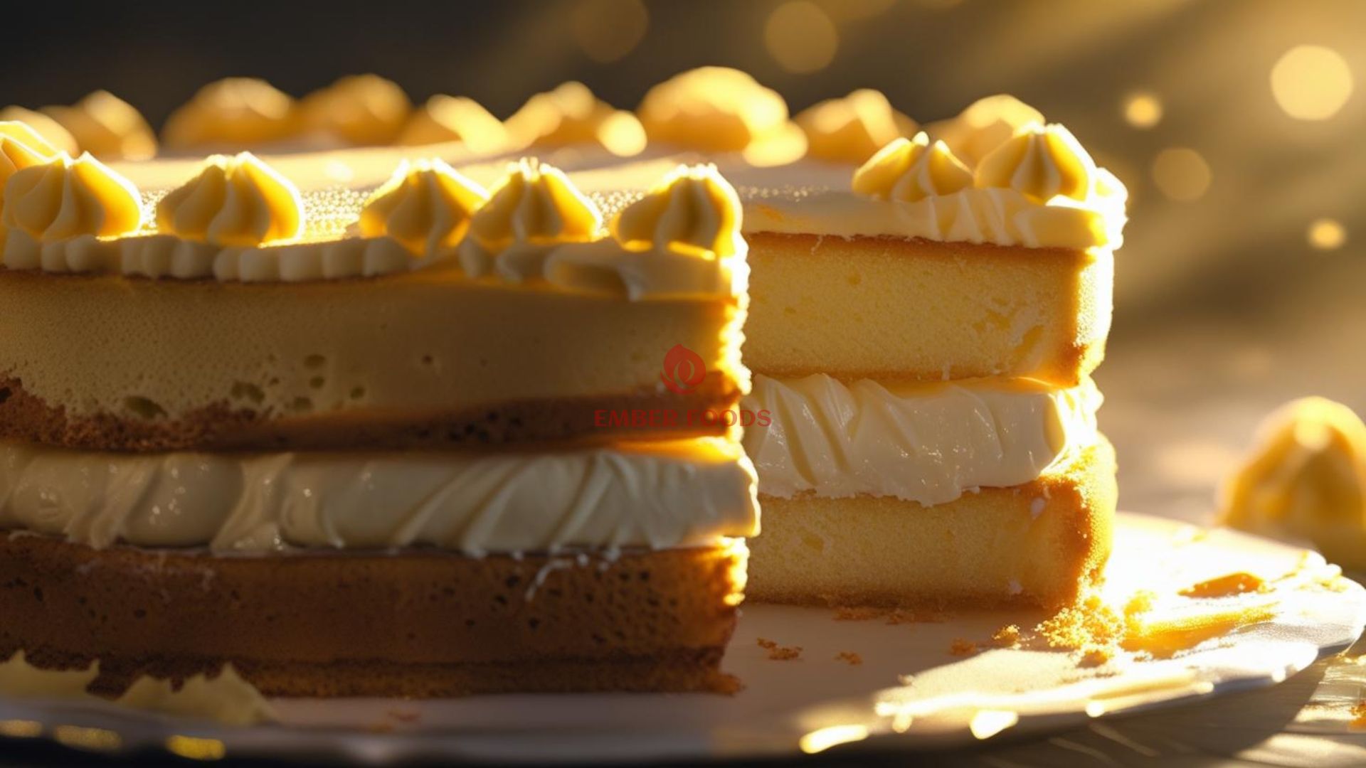 bánh bông lan phô mai giá sỉ cho nhà hàng - Wholesale cheese sponge cake for restaurants