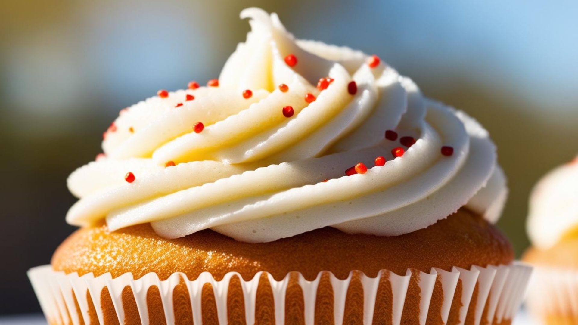 bánh cupcake vani chuỗi F&B - F&B chain vanilla cupcakes