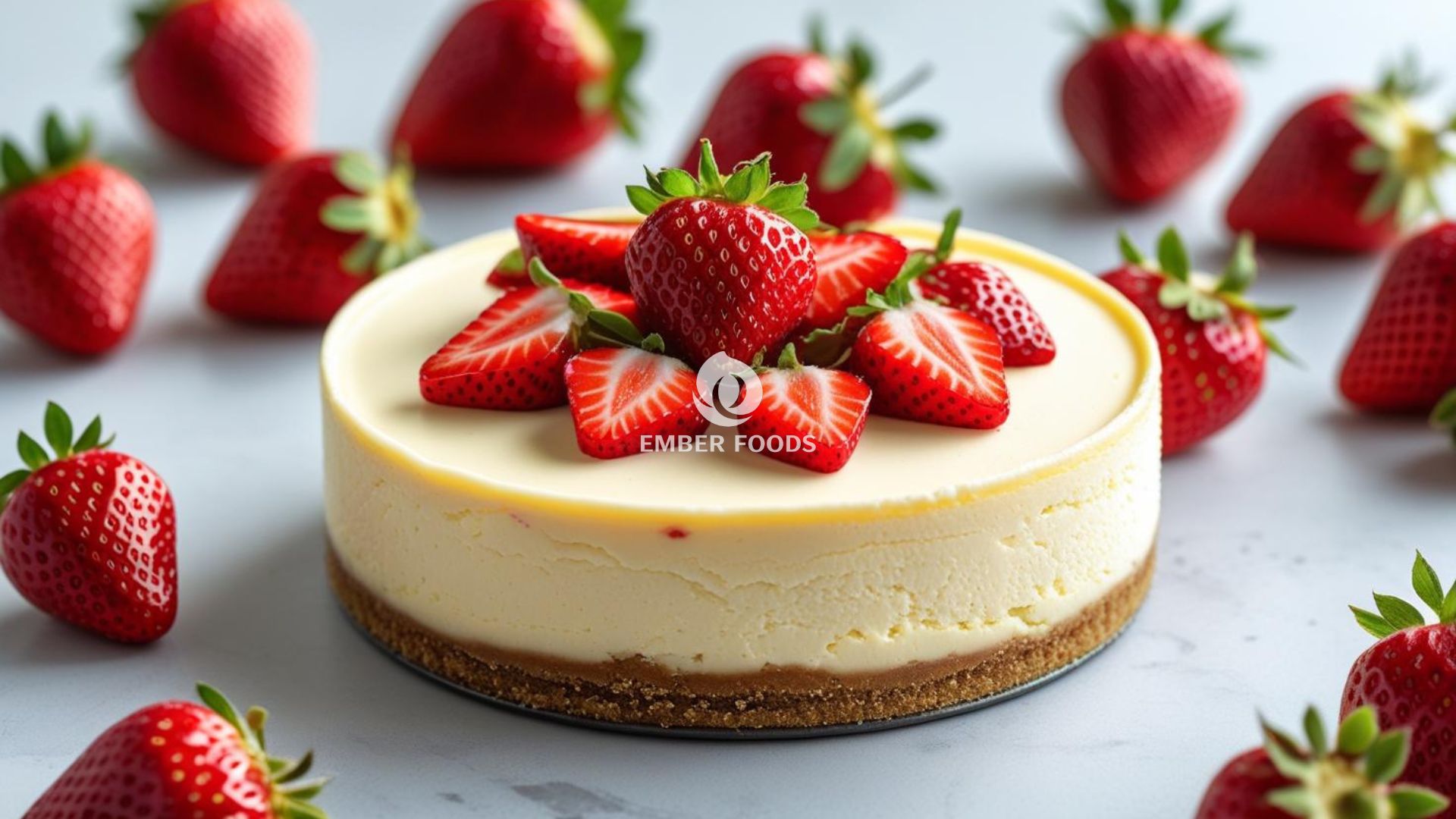 Nhà phân phối bánh cheesecake dâu giá sỉ cho chuỗi Chuỗi nhà hàng buffee - Wholesale distributor of strawberry cheesecake for the chain of buffet restaurants