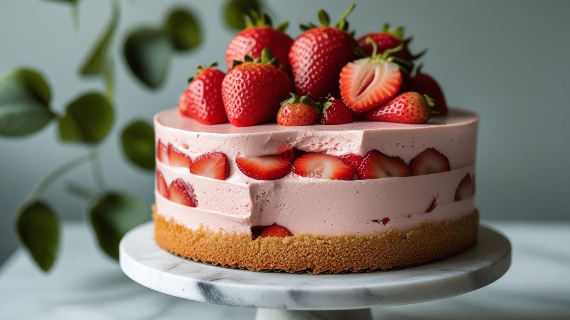 Nhà phân phối bánh mousse dâu giá sỉ Chuỗi quán cà phê - Wholesale strawberry mousse cake distributor Coffee shop chain