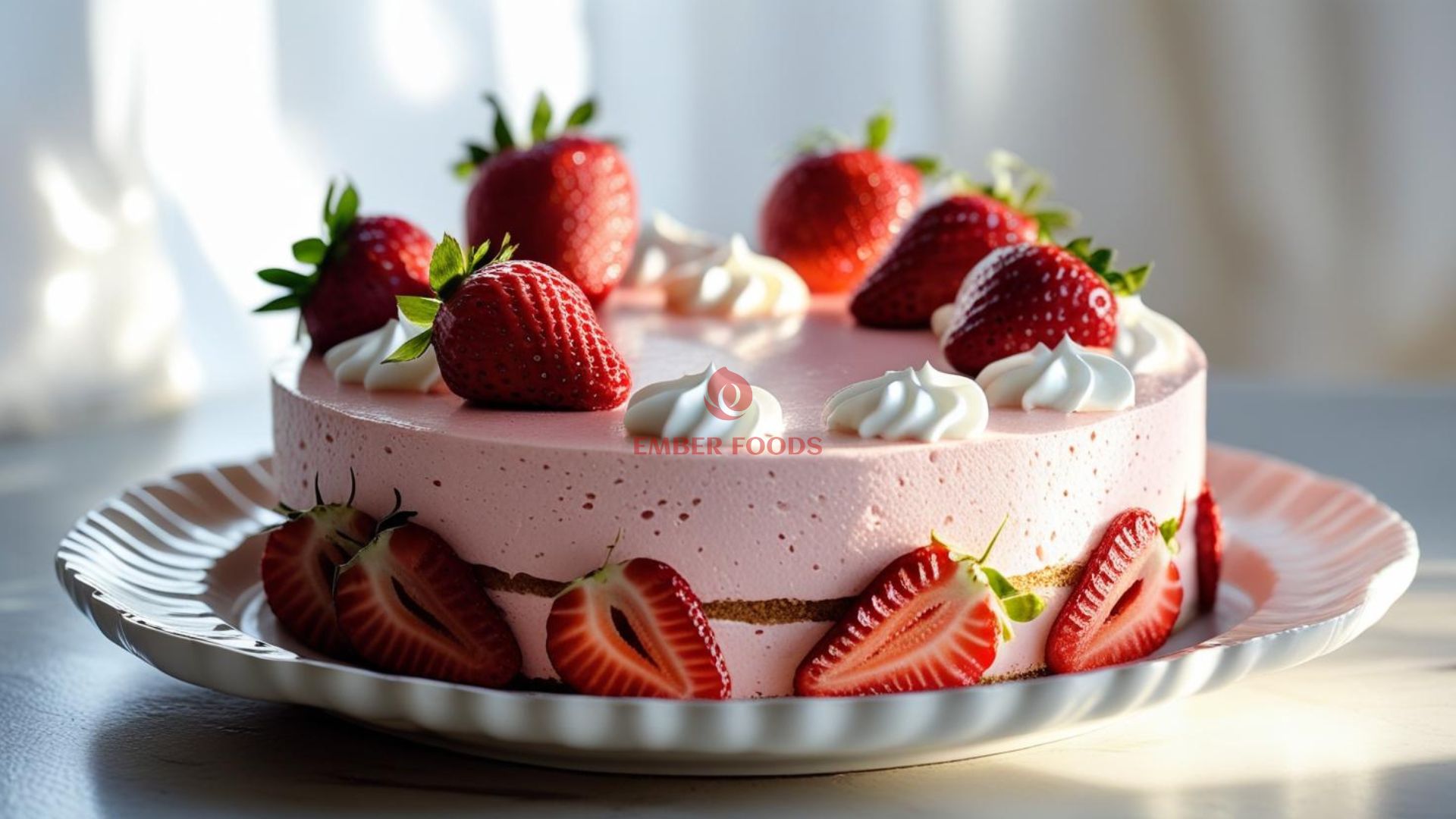 Nhà phân phối bánh mousse dâu giá sỉ cho chuỗi Cửa hàng tiện lợi - Wholesale distributor of strawberry mousse cake for convenience store chain