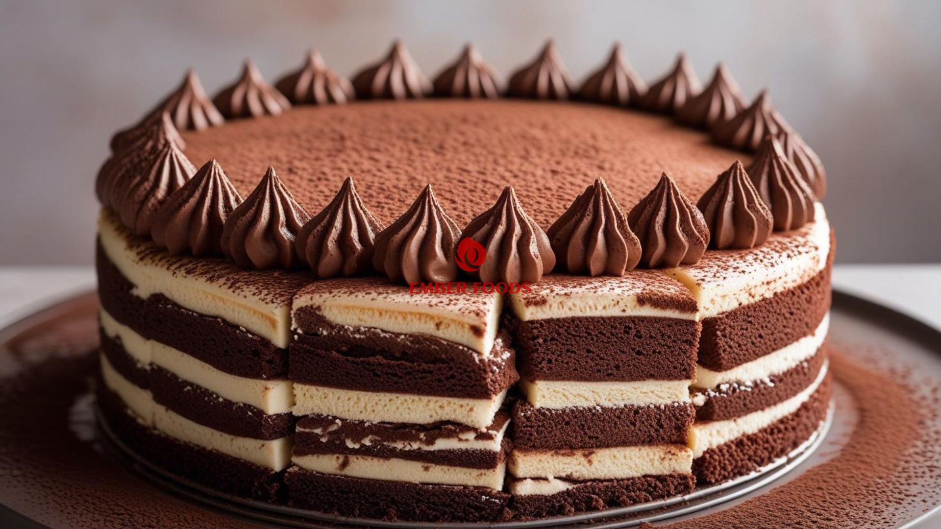 Nhà phân phối bánh tiramisu socola trắng giá sỉ B2B tại HCM và HN cho chuỗi trà sữa - Distributor of white chocolate tiramisu cake at wholesale price B2B in HCM and HN for milk tea chain