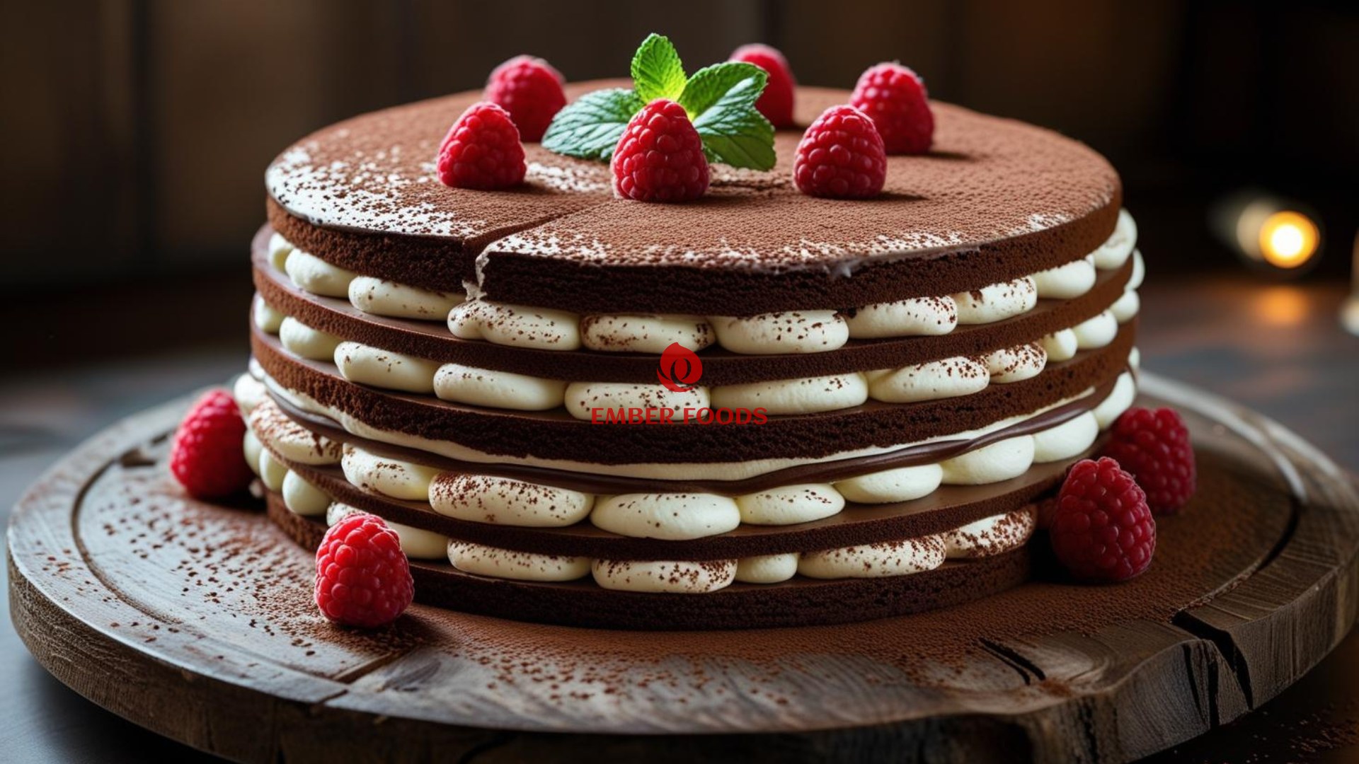 Nhà phân phối bánh tiramisu socola trắng giá sỉ cho chuỗi Sự kiện, hội nghị, teabreak - Distributor of white chocolate tiramisu cake at wholesale price B2B in HCM and HN for event chain, conference,