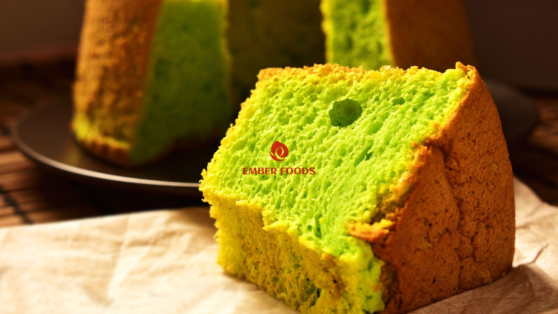 Bánh bông lan lá dứa giá sỉ Tối ưu chi phí - Pandan sponge cake wholesale price Cost optimization