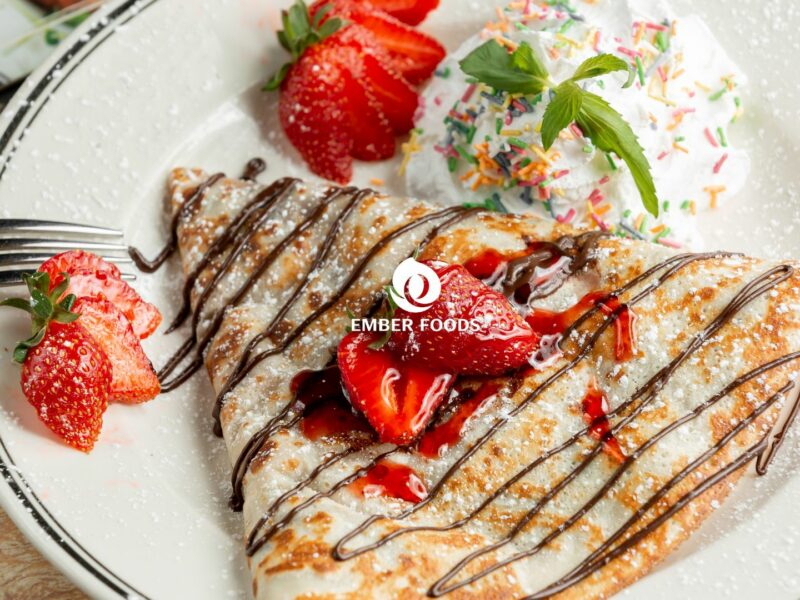Bánh crepe mặn nhập sỉ dễ bán, phù hợp bữa sáng take-away - Wholesale savory crepes are easy to sell, suitable for take-away breakfast