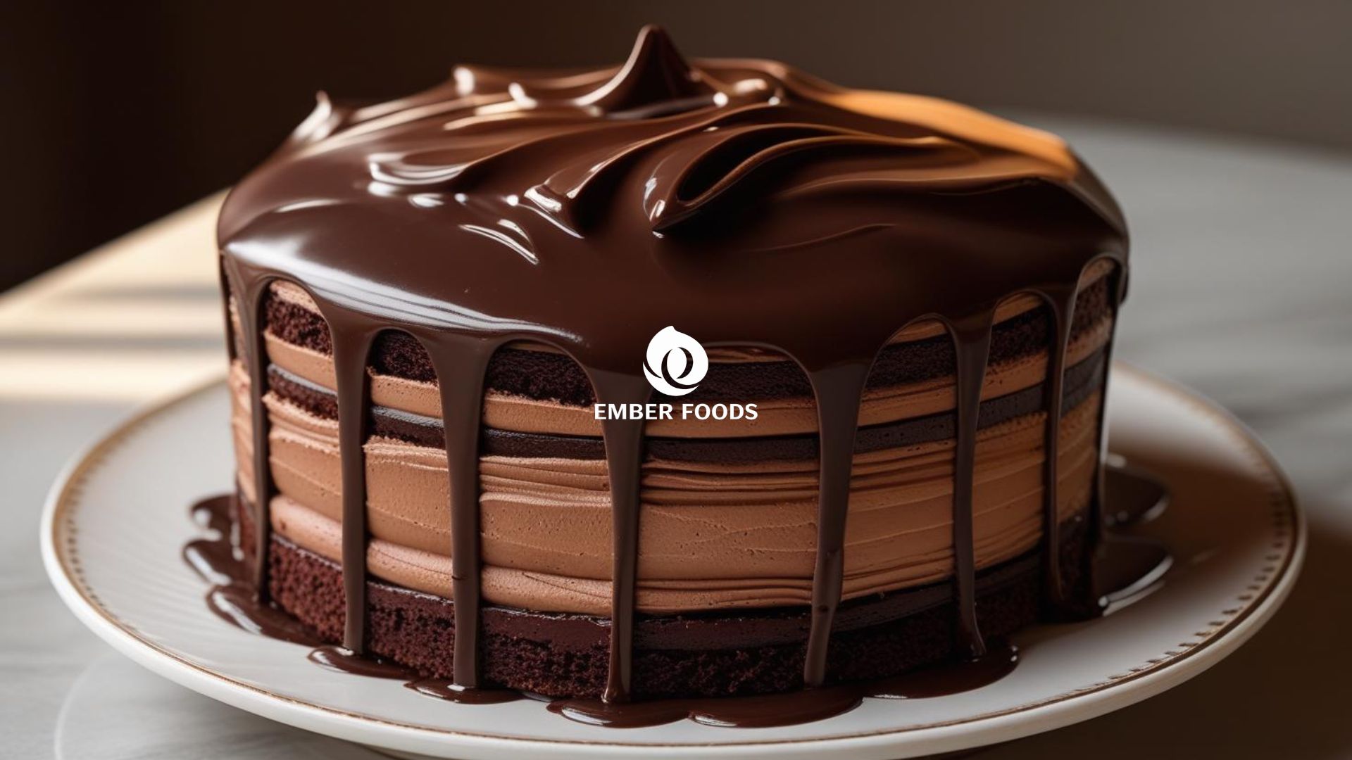 Bánh mousse socola giá sỉ cho chuỗi coffee - Wholesale chocolate mousse cake for coffee chain