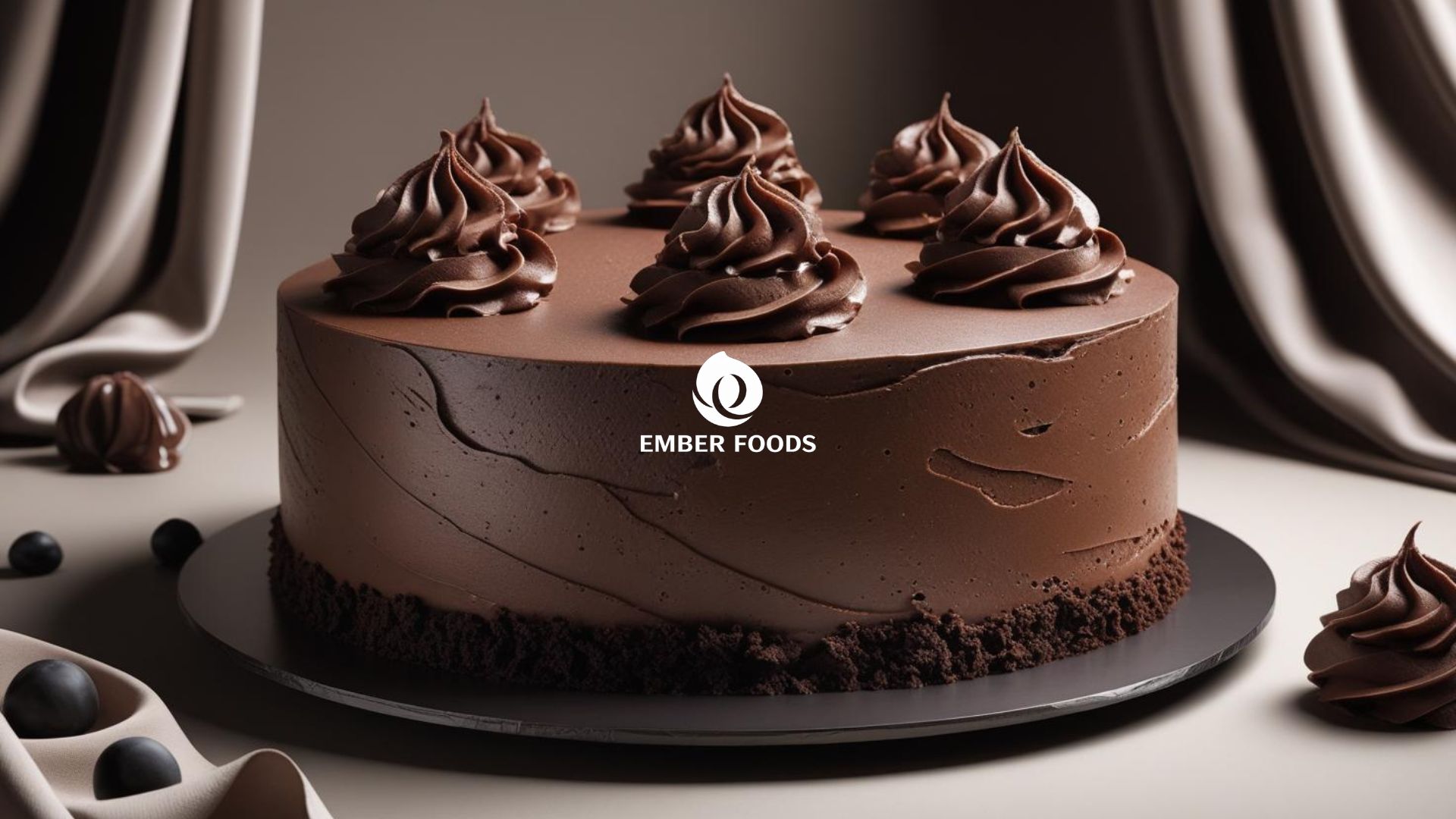 Bánh mousse socola giá sỉ cho sự kiện - Wholesale chocolate mousse cake for events