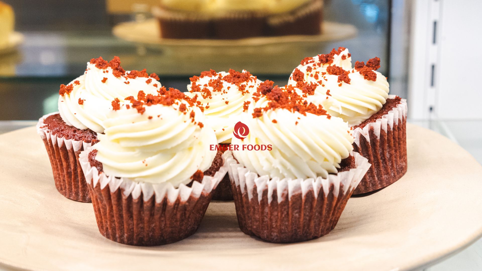 Cupcake red velvet giá sỉ cho đại lý chuỗi nhà hàng khách sạn - Red velvet cupcake wholesale price for hotel restaurant chain agents