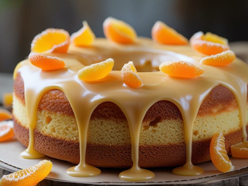 Bánh bông lan cam giá sỉ Wholesale orange sponge cake