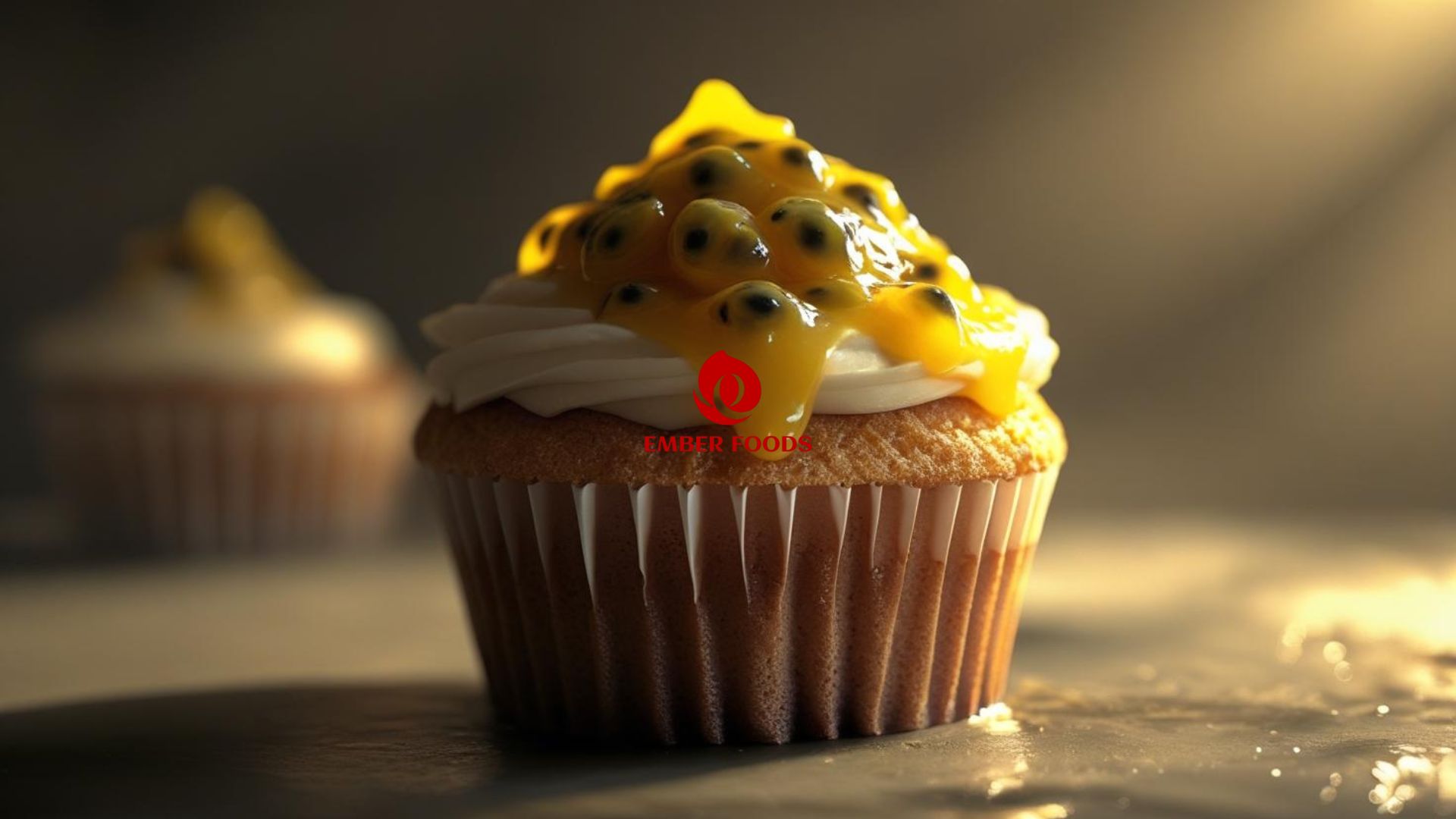 bánh cupcake chanh leo nhà phân phối giá sỉ cho đại lý bánh - Passion fruit cupcakes wholesale distributor for cake dealers