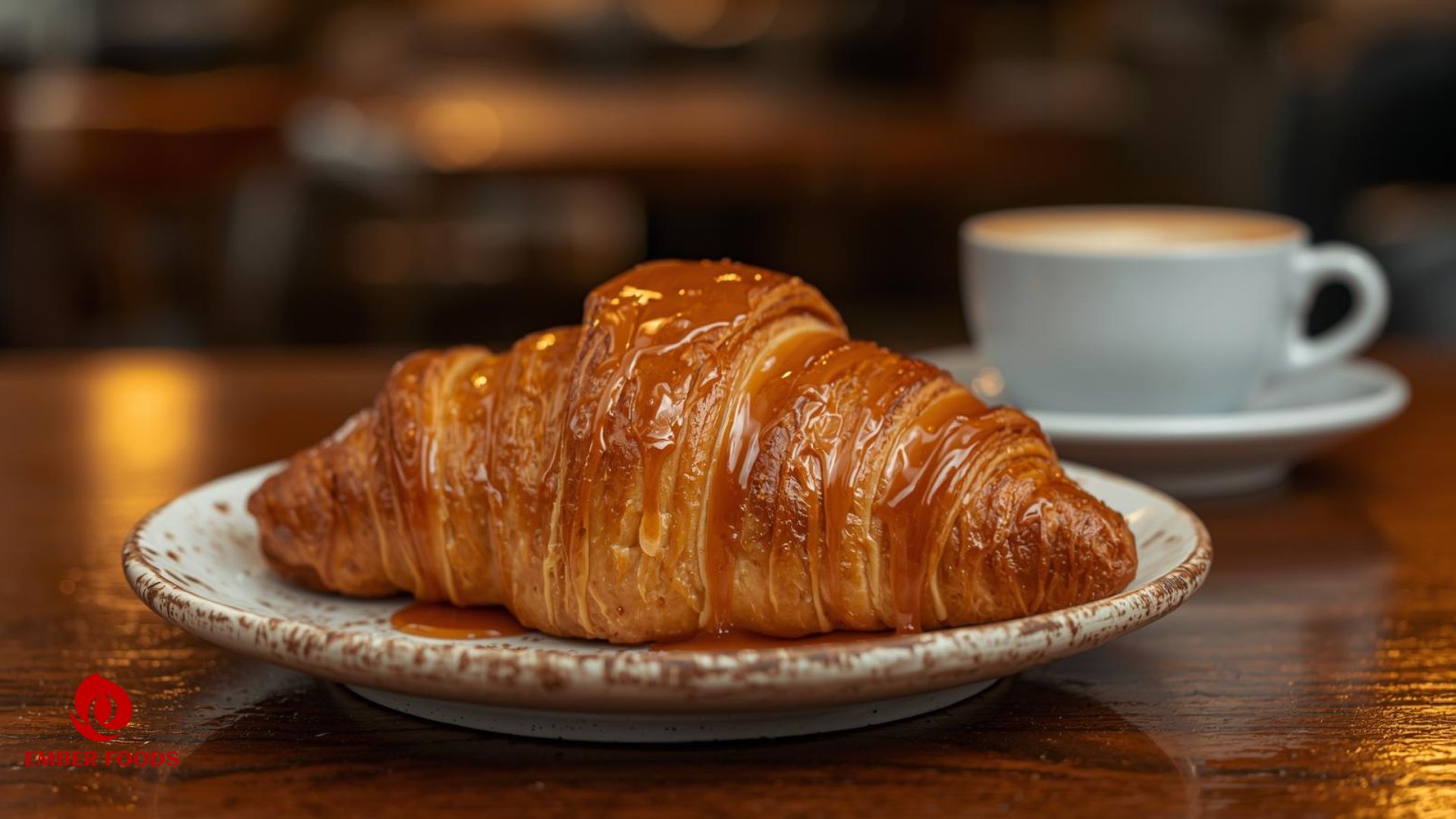 Croissant caramel phân phối giá sỉ cho chuỗi coffee Croissant caramel wholesale distribution for coffee chain
