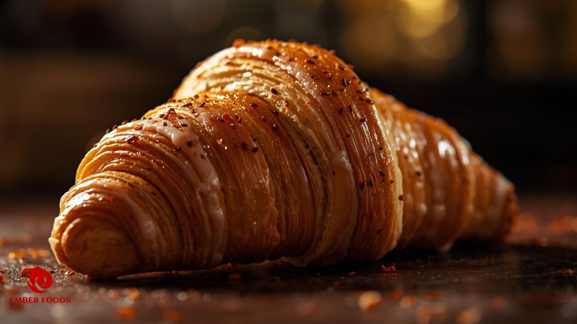 Croissant nhân chanh leo Bán buôn giá sỉ B2B - Passion Fruit Croissant Wholesale price B2B
