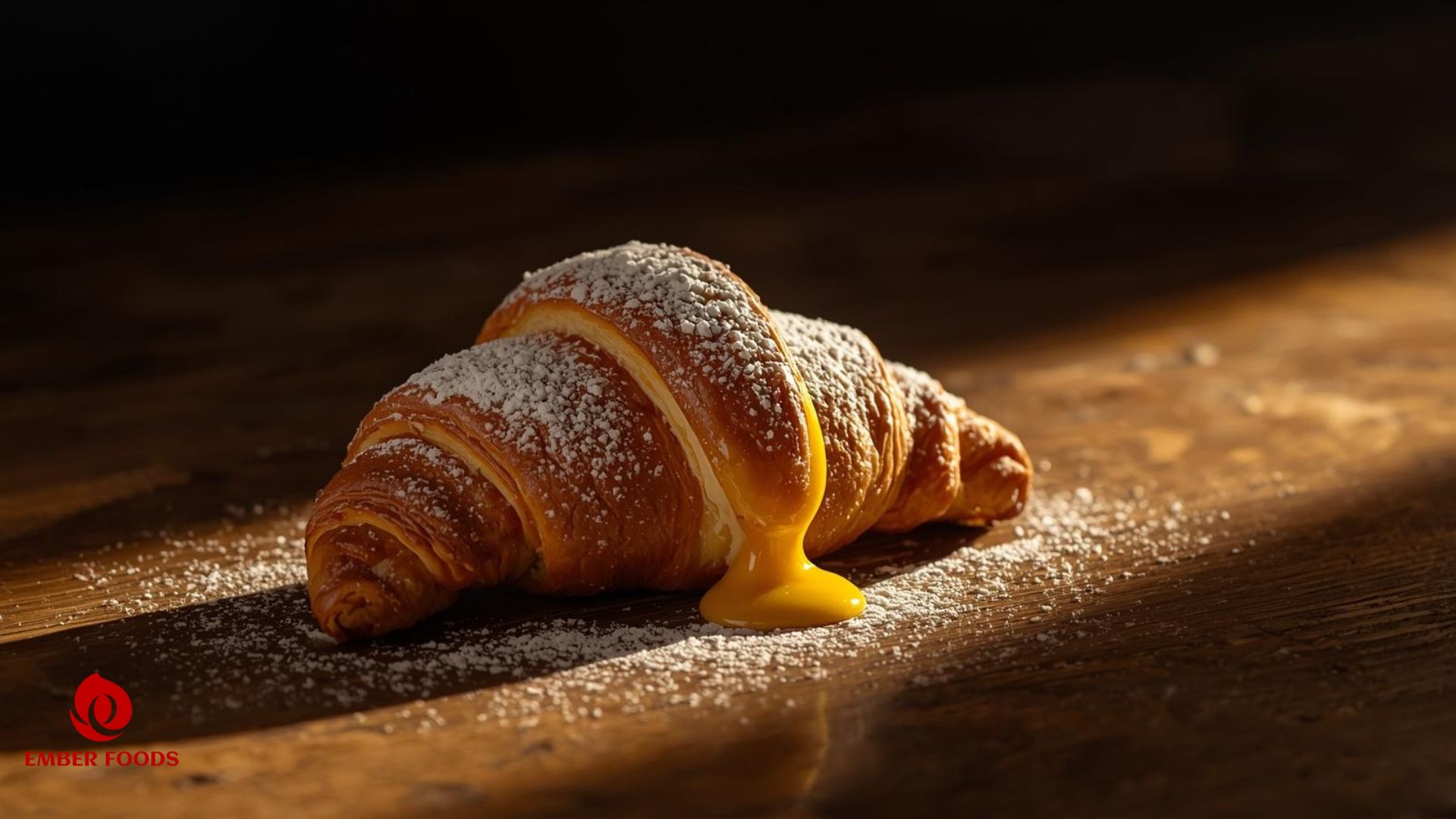 Croissant nhân chanh leo giá sỉ cho đại lý lớn nhỏ Passion fruit croissant wholesale price for large and small agents
