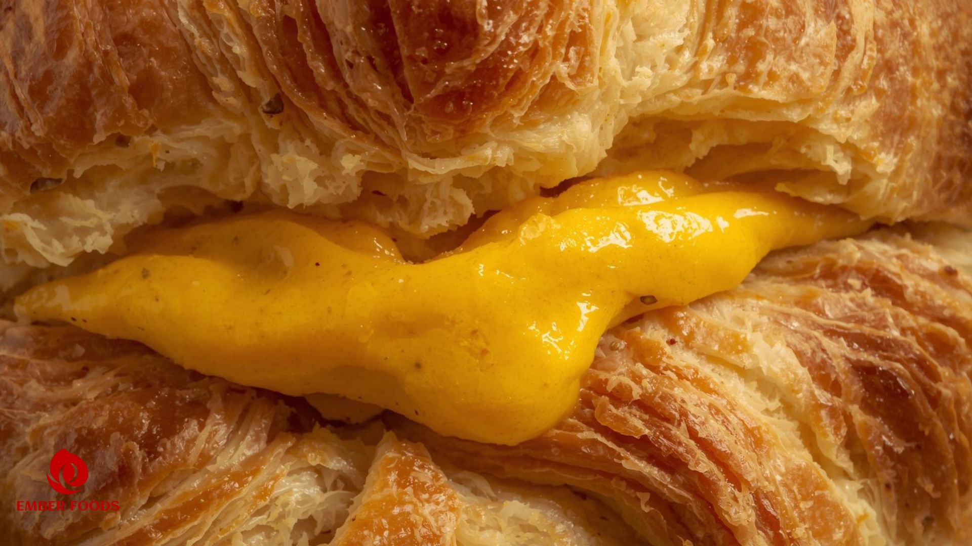 Croissant nhân chanh leo giá sỉ cho nhà hàng và khách sạn - Passion fruit croissant wholesale price for restaurants and hotels