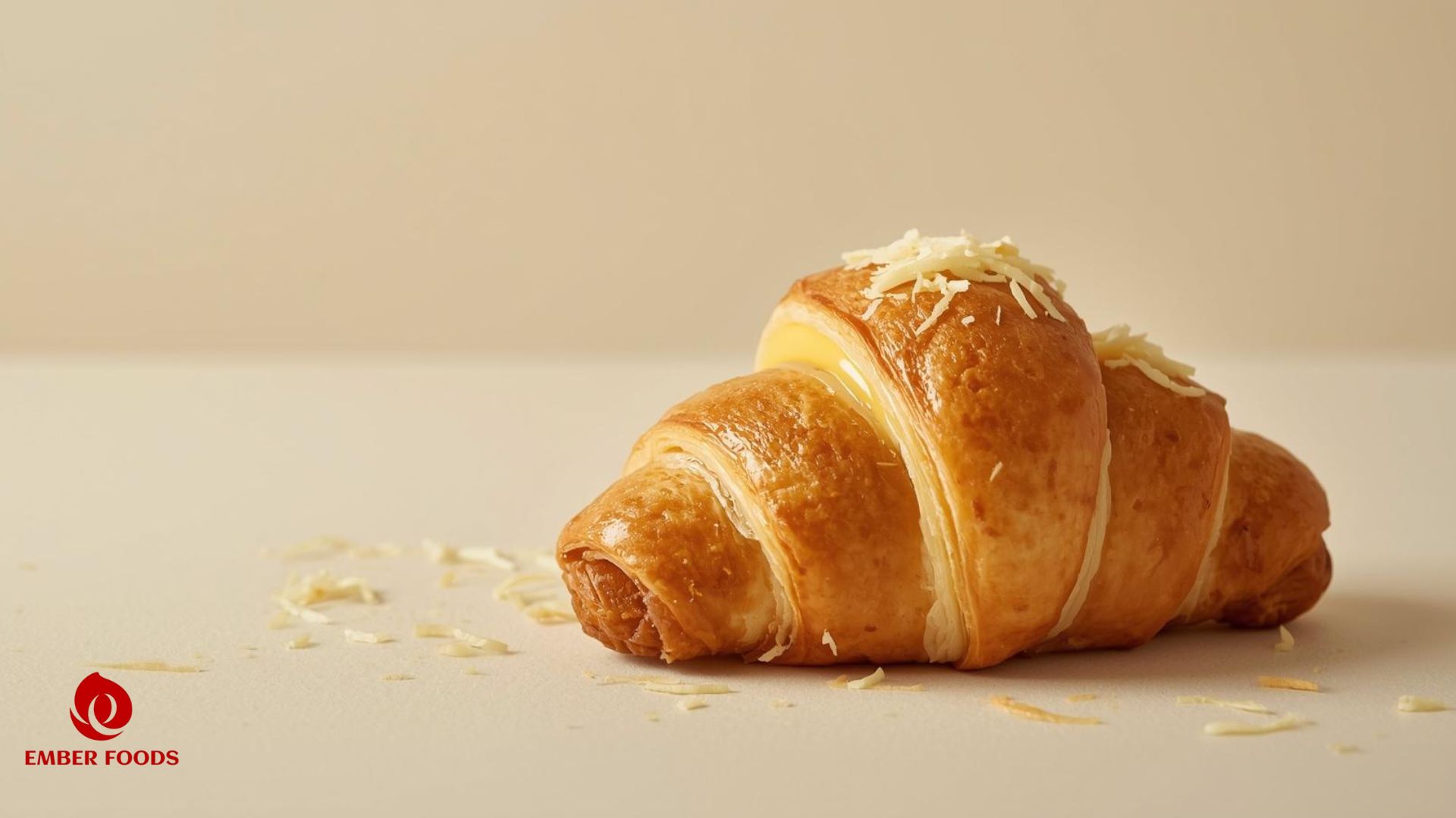 Croissant nhân kem custard, phô mai Giá sỉ cho căn tin – Croissant with custard cream and cheese Wholesale price for canteen