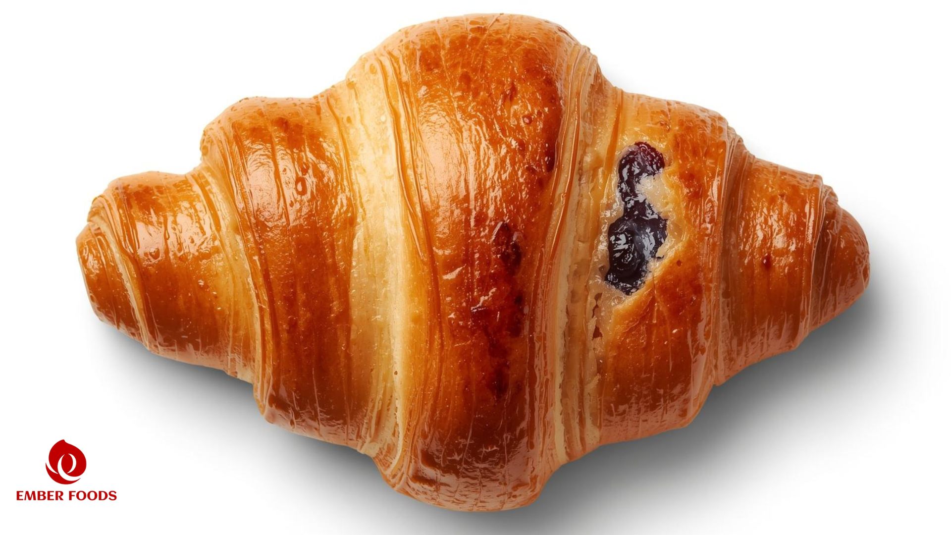 Croissant nhân việt quất giá sỉ cho B2B – Blueberry Croissant Wholesale Price for B2B
