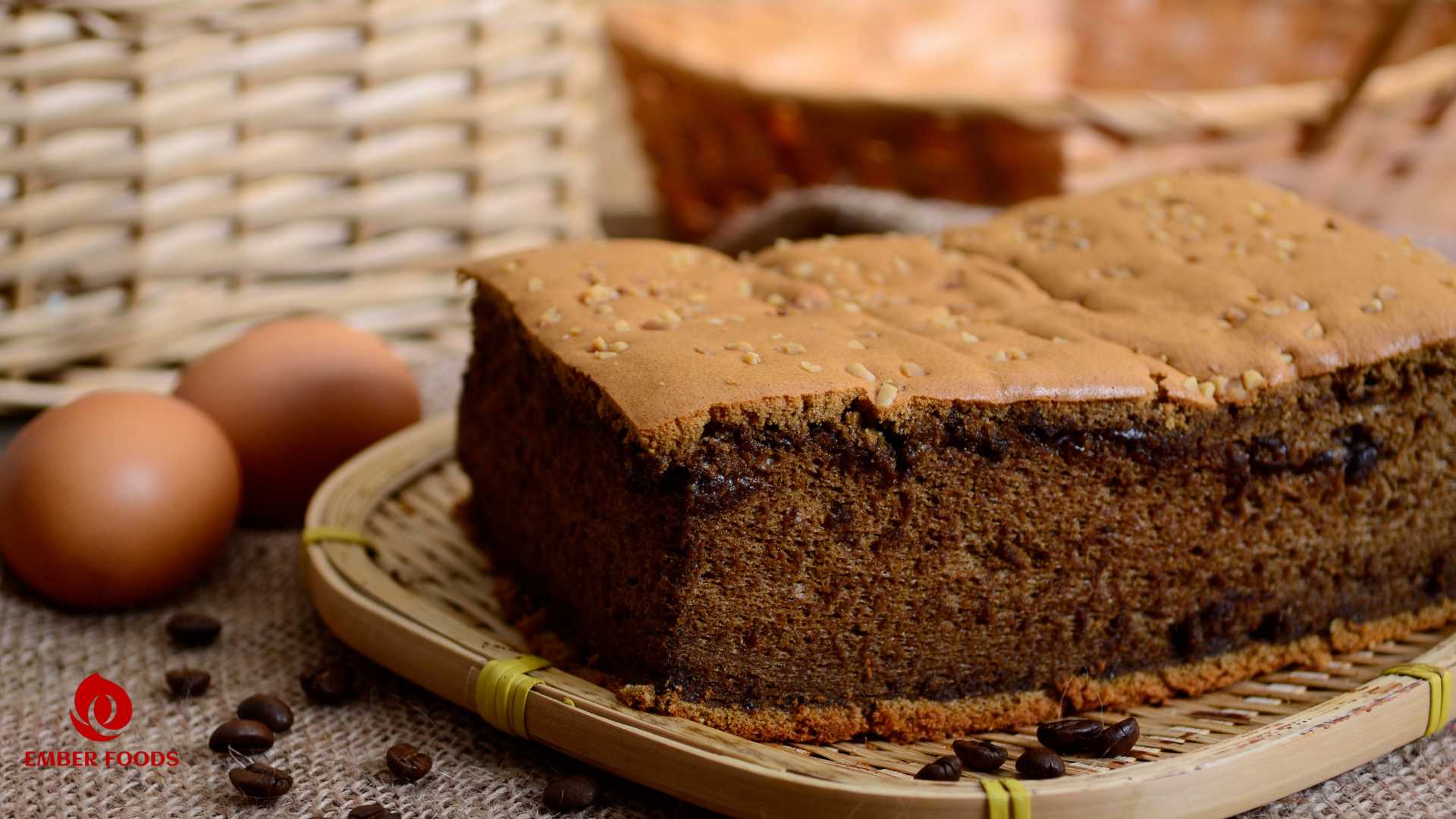 Bánh bông lan cà phê, mặt hàng tiềm năng cho đại lý bánh Coffee sponge cake, a potential item for cake dealers (2)