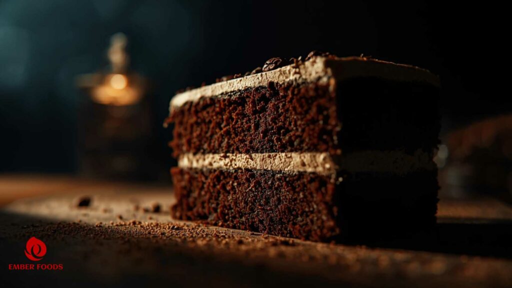 Bánh bông lan vị cà phê phân phối giá sỉ cho TPHCM Coffee flavored sponge cake distributed at wholesale price to HCMC