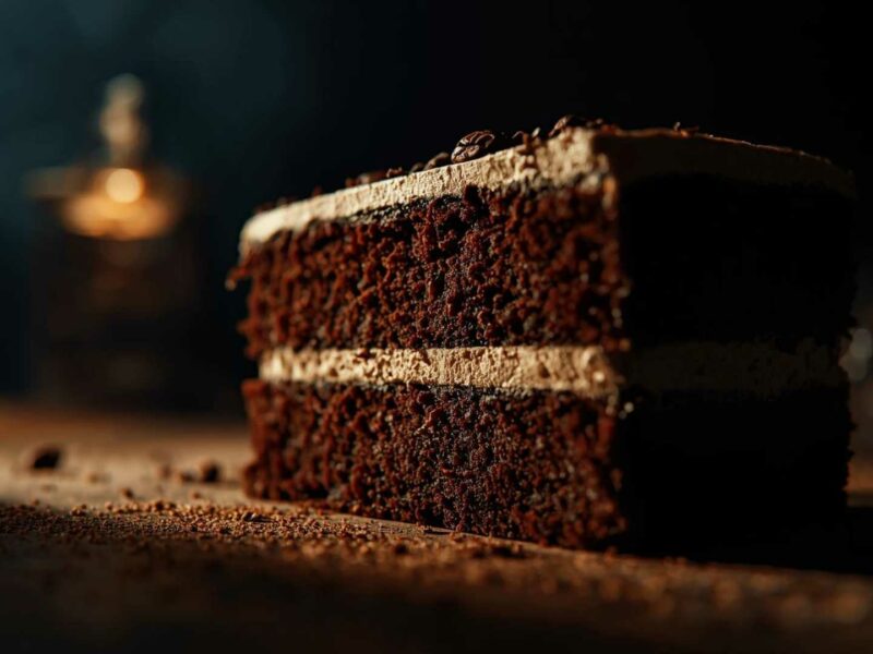 Bánh bông lan vị cà phê phân phối giá sỉ cho TPHCM Coffee flavored sponge cake distributed at wholesale price to HCMC