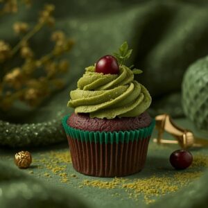 Bánh cupcake matcha đậu đỏ Ember Foods giá sỉ Ember Foods red bean matcha cupcake wholesale price