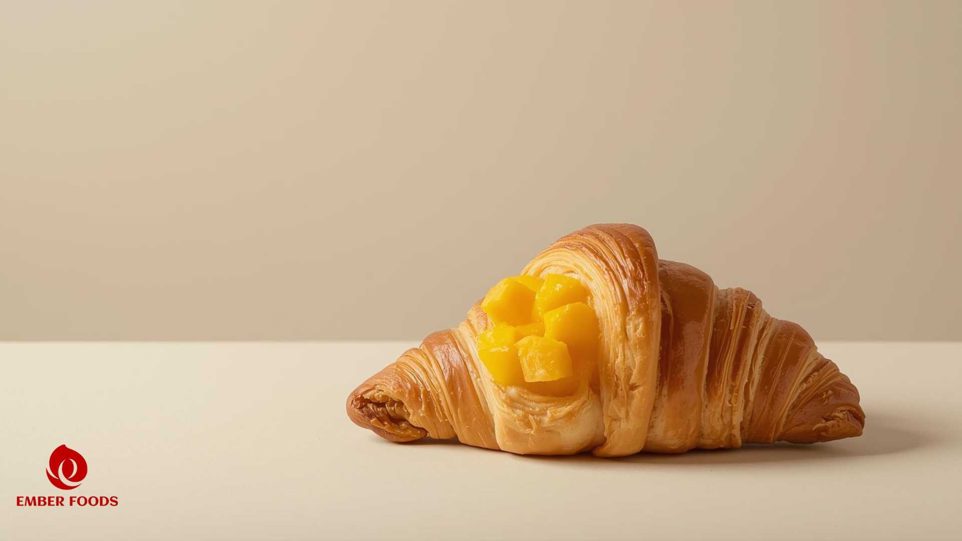Nhà Phân phối bánh giá sỉ Croissant Nhân Mứt Xoài Wholesale Distributor of Croissant with Mango Jam