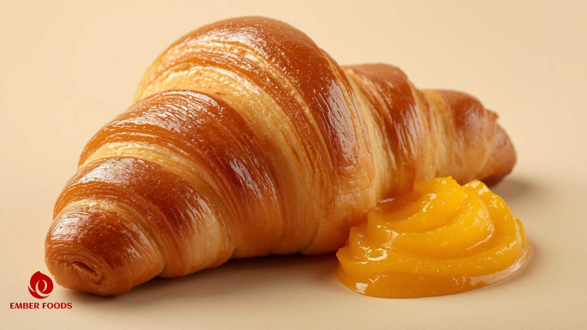 Nhà Phân phối bánh giá sỉ Croissant Nhân Mứt Xoài cho chuỗi cửa hàng tiện lợi Wholesale distributor of Mango Jam Croissant for convenience store chains