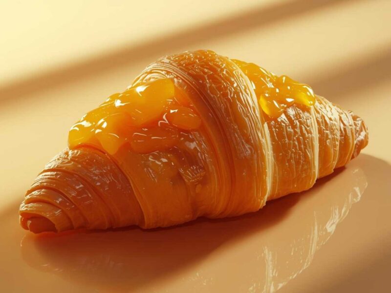 Nhà Phân phối bánh giá sỉ Croissant Nhân Mứt Xoài cho chuỗi siêu thị Wholesale distributor of Mango Jam Croissant for supermarket chains