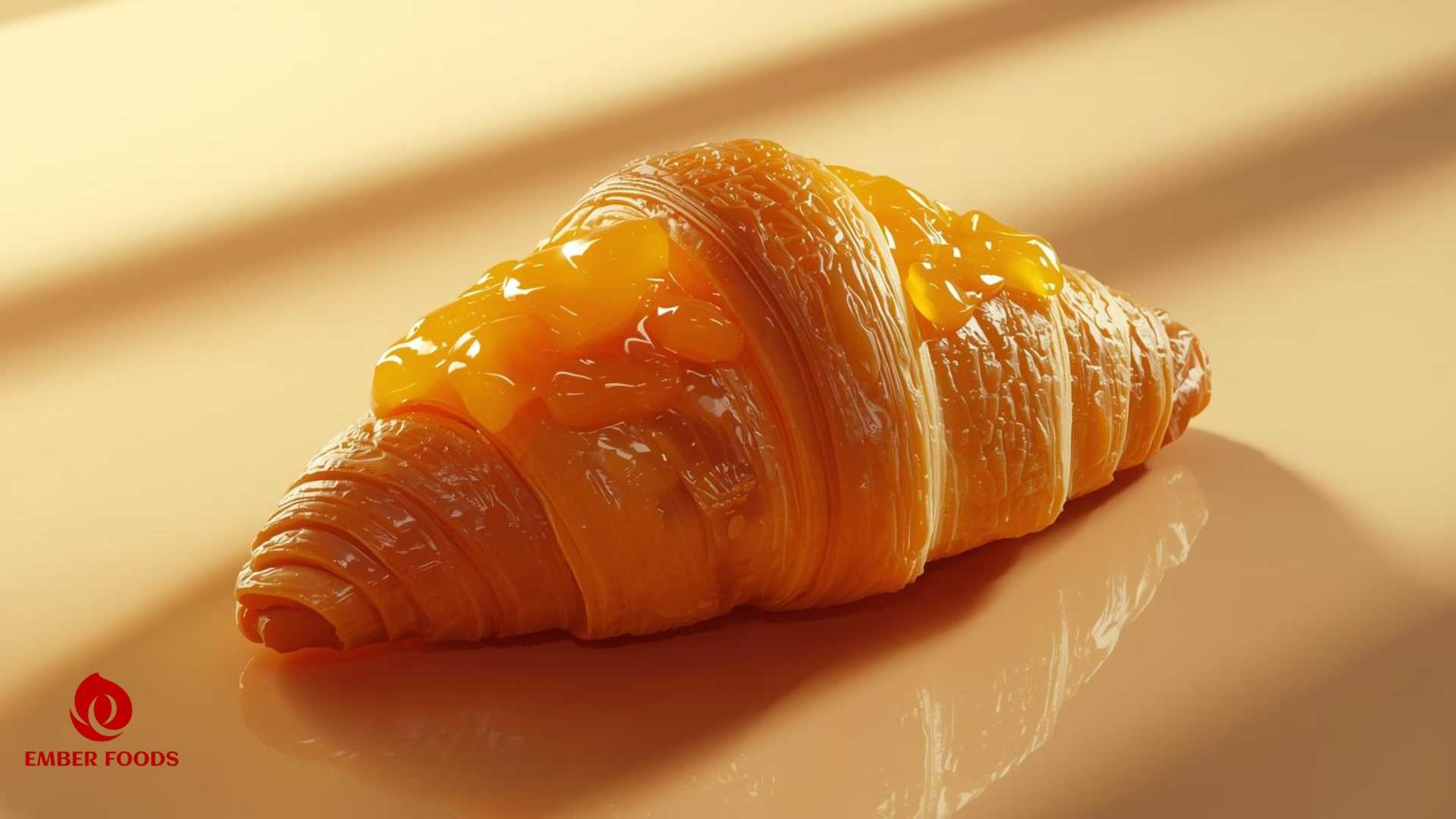 Nhà Phân phối bánh giá sỉ Croissant Nhân Mứt Xoài cho chuỗi siêu thị Wholesale distributor of Mango Jam Croissant for supermarket chains