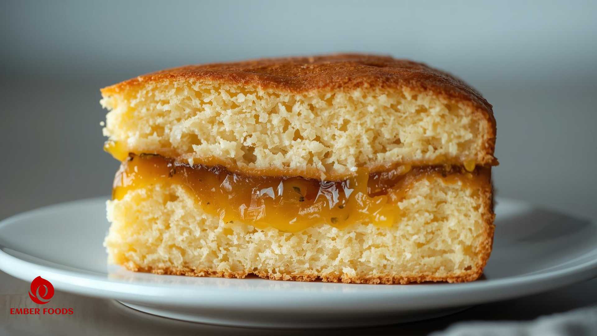 Nhà phân phối Bánh bông lan chanh dây chuẩn an toàn thực phẩm quốc tế Distributor of Passion Fruit Sponge Cake with international food safety standards