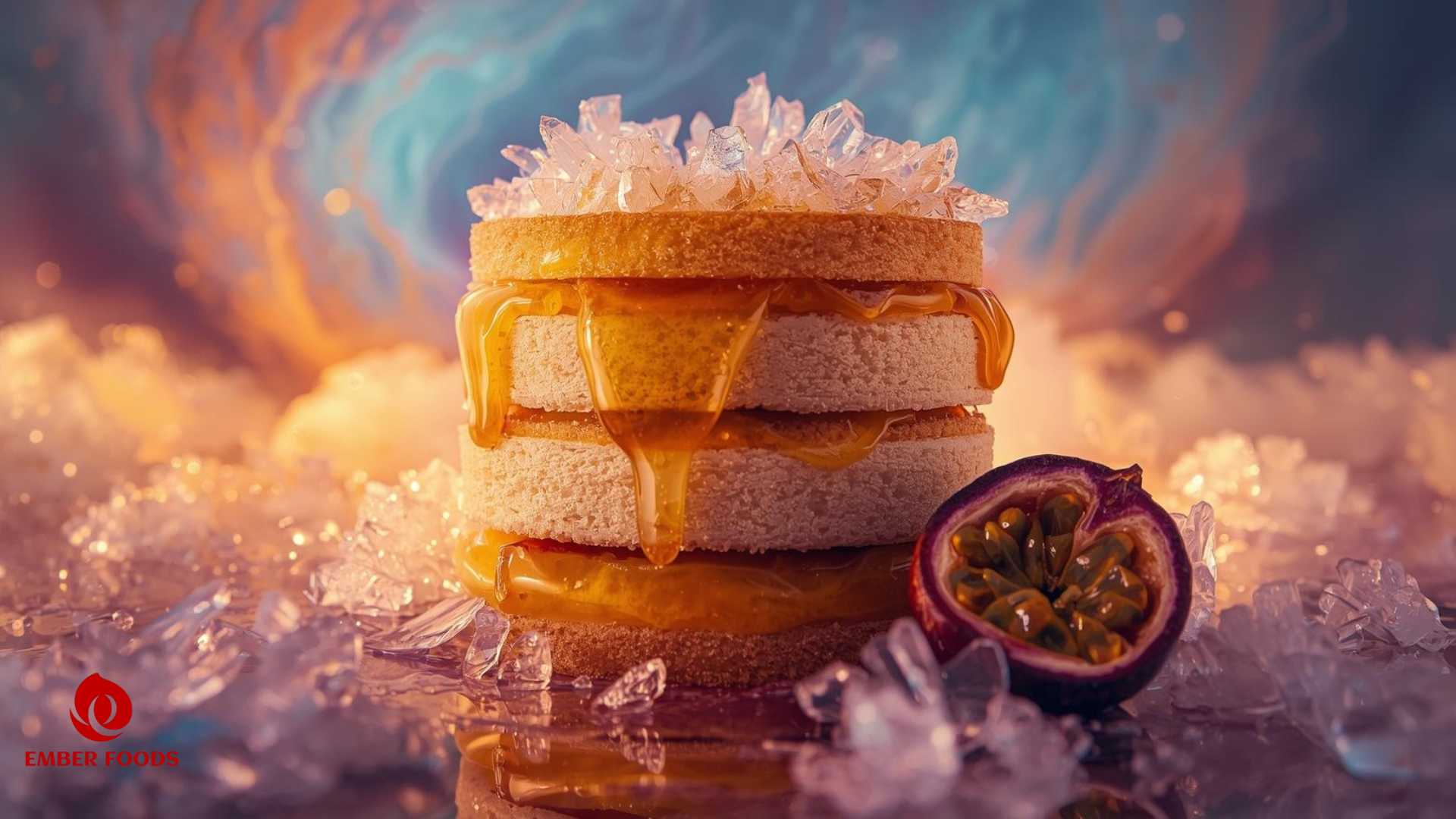 Nhà phân phối Bánh bông lan chanh dây giá sỉ số lượng lớn tại TPHCM Distributor of Passion Fruit Sponge Cake at wholesale price in large quantities in HCMC