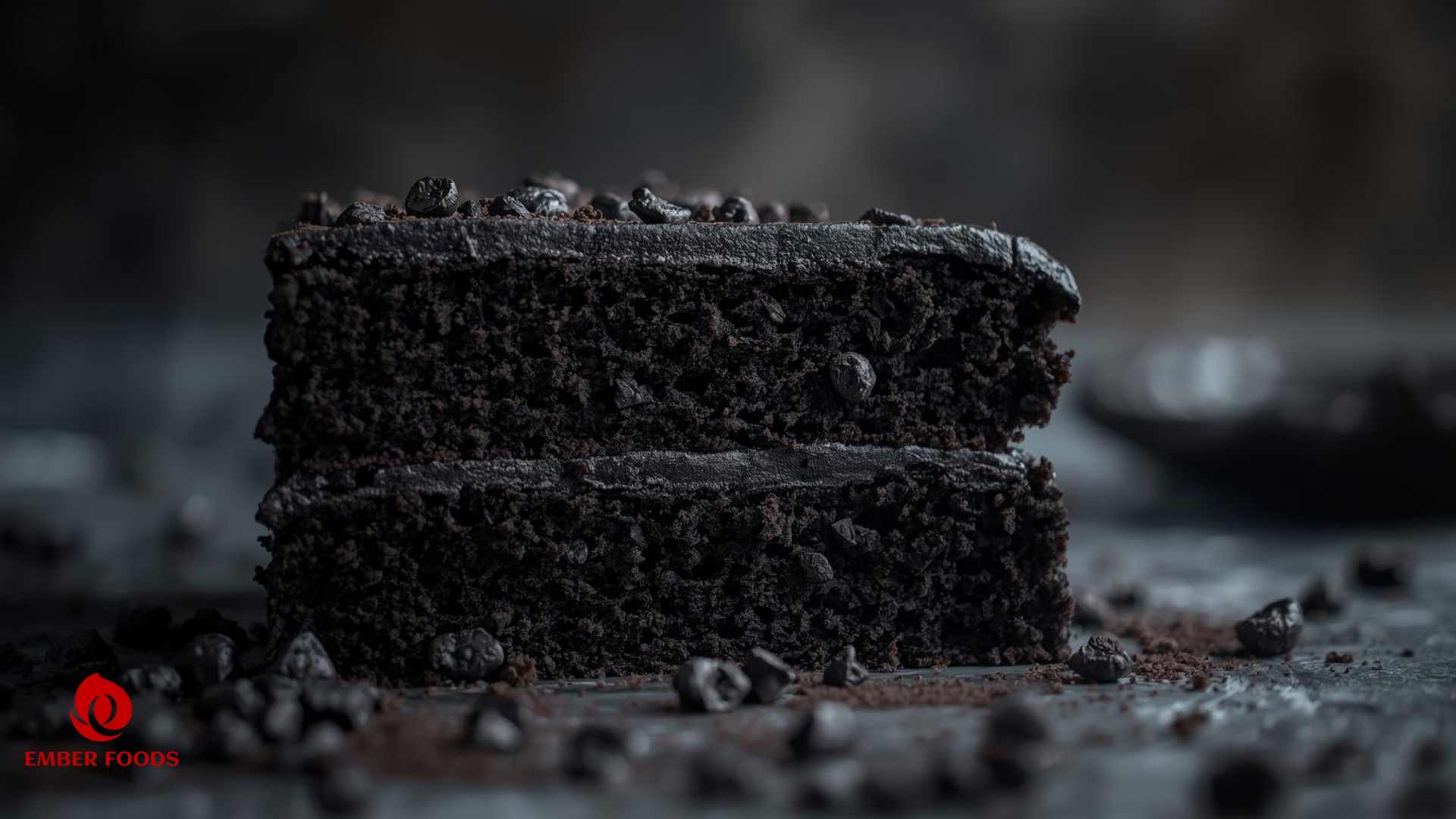 Nhà phân phối bánh bông lan than tre giá sỉ Distributor of wholesale bamboo charcoal sponge cake