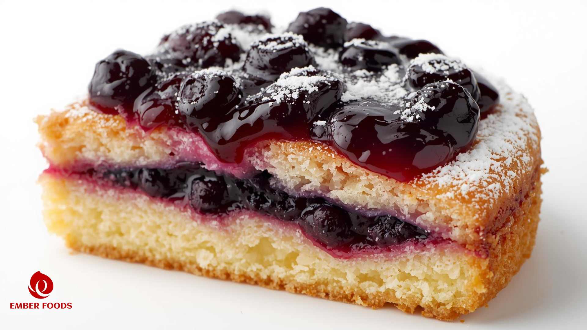 Phân phối bánh bông lan mứt việt quất giá sỉ ở TPHCM Distributing blueberry jam sponge cake at wholesale prices in Ho Chi Minh City