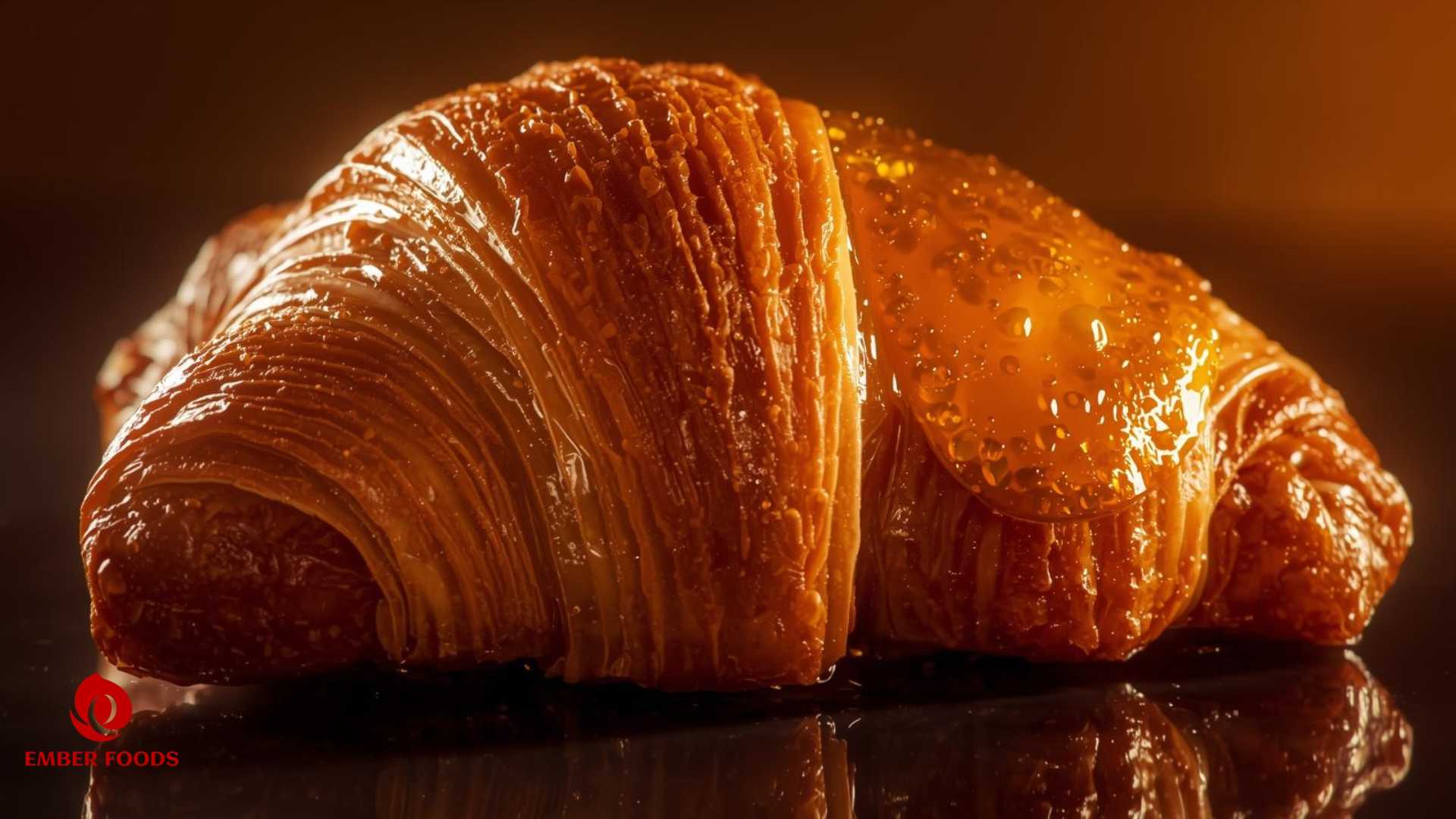 nhà phân phối Croissant nhân mứt thơm chuẩn an toàn thực phẩm quốc tế Croissant distributor with pineapple jam filling that meets international food safety standards